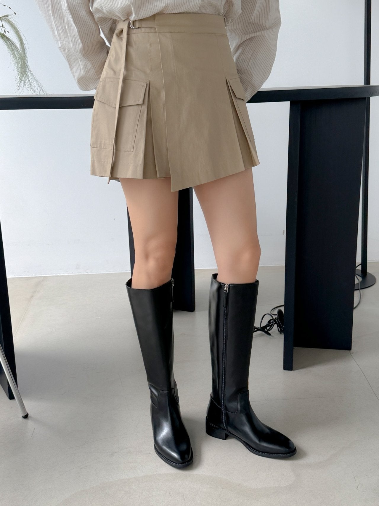 Slim Shaped Long Boots