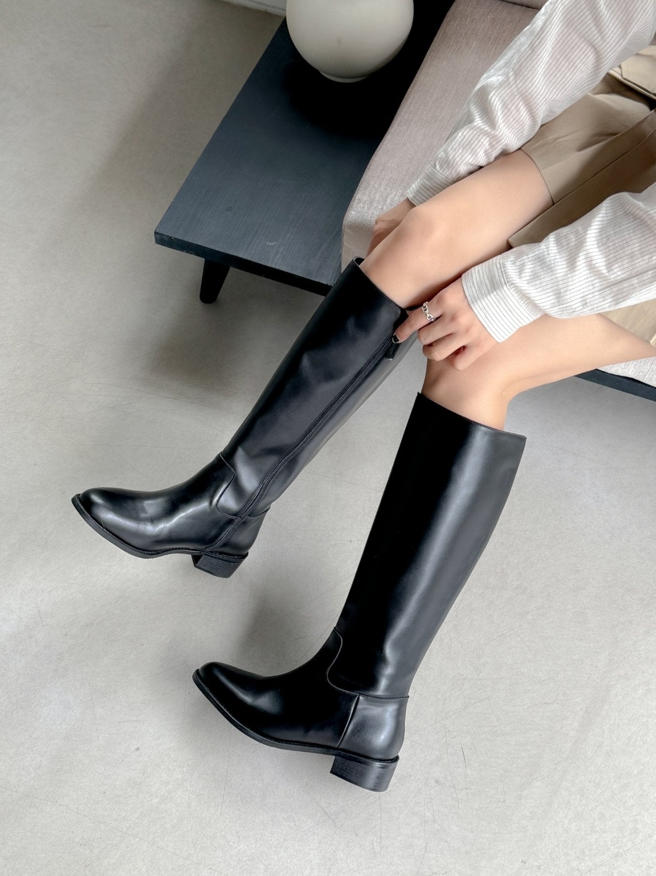 Slim Shaped Long Boots