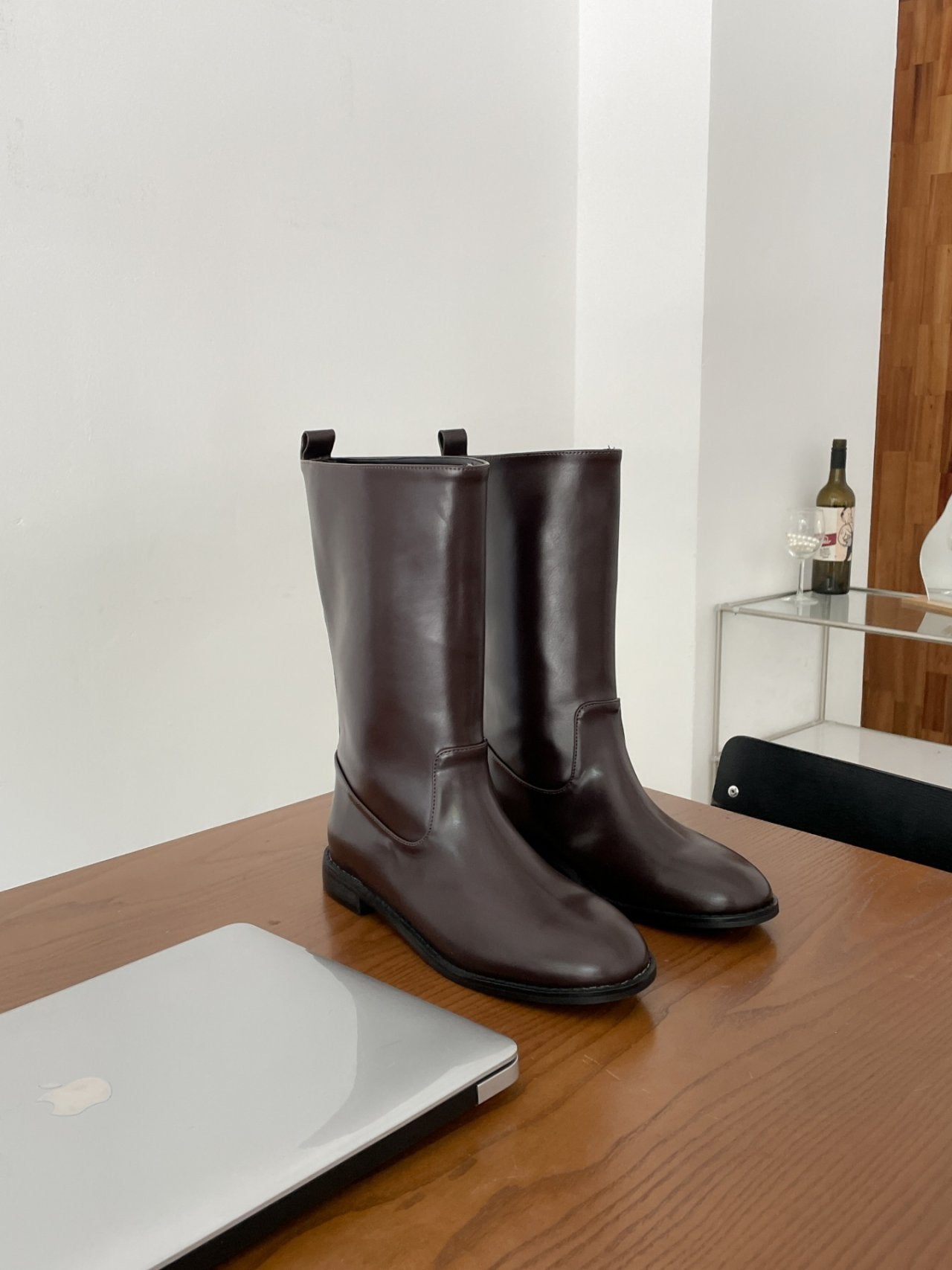Lo Round middle boots