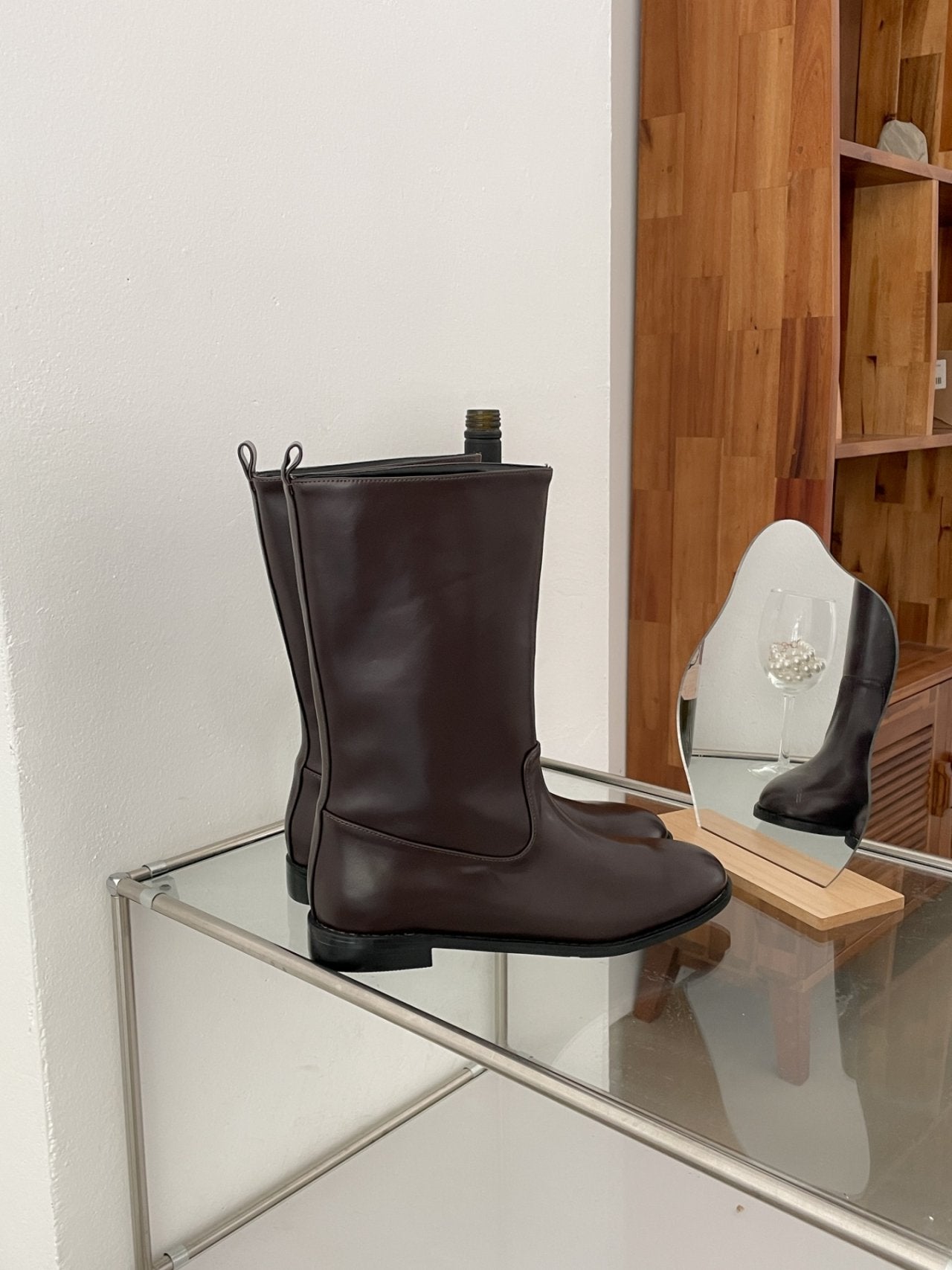 Lo Round middle boots