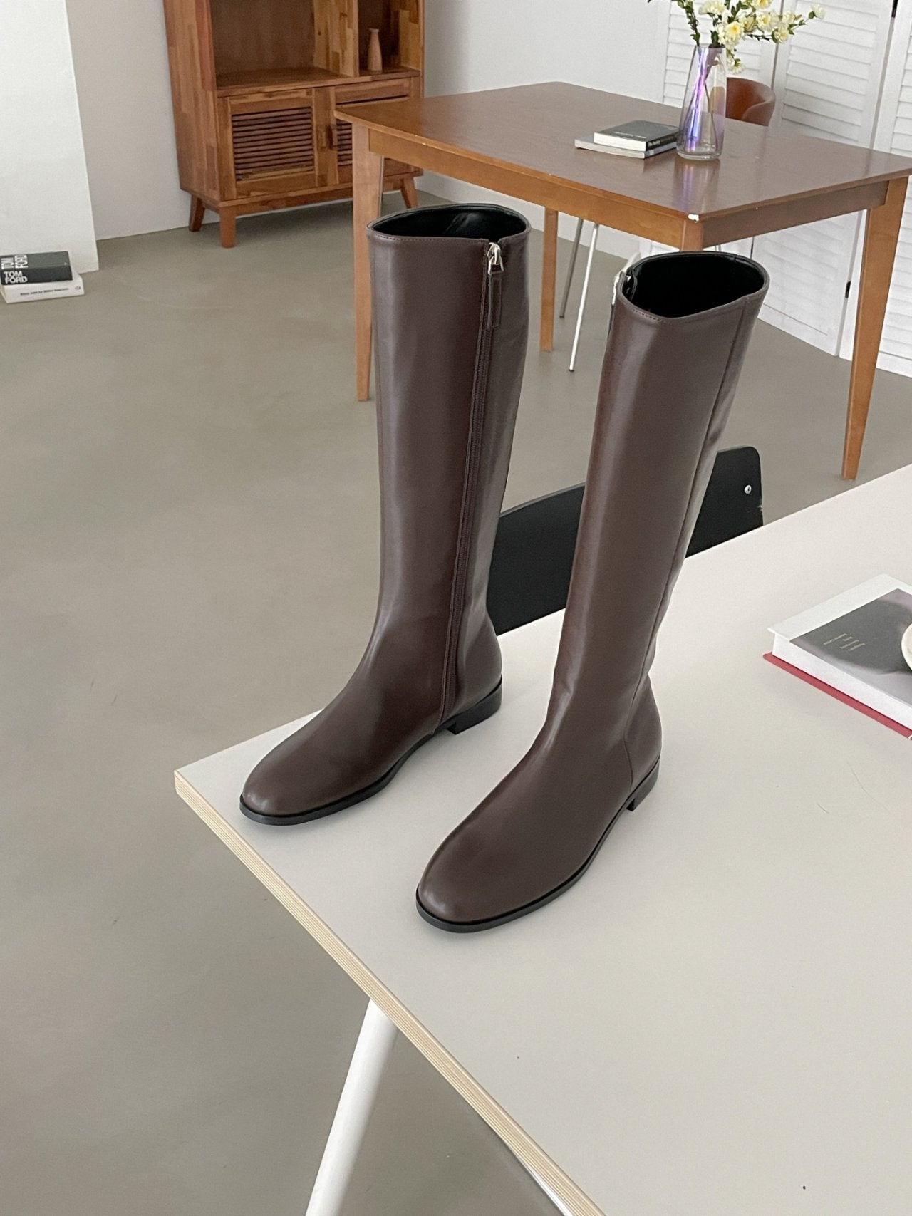 Lo Slim Long Boots
