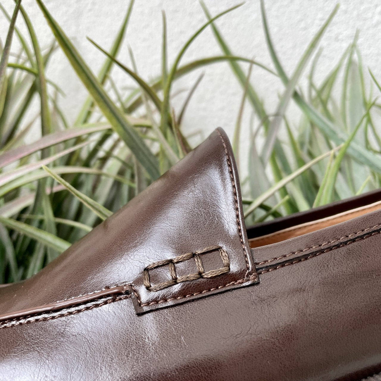 Square simple loafers