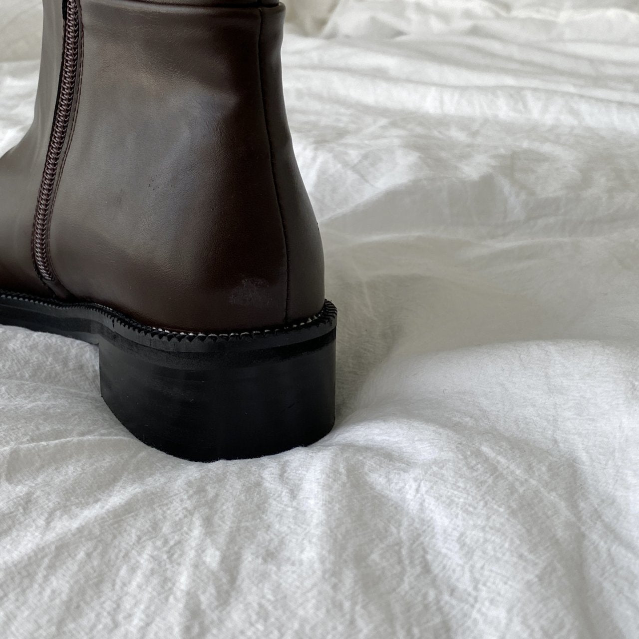 relaxed fit long boots