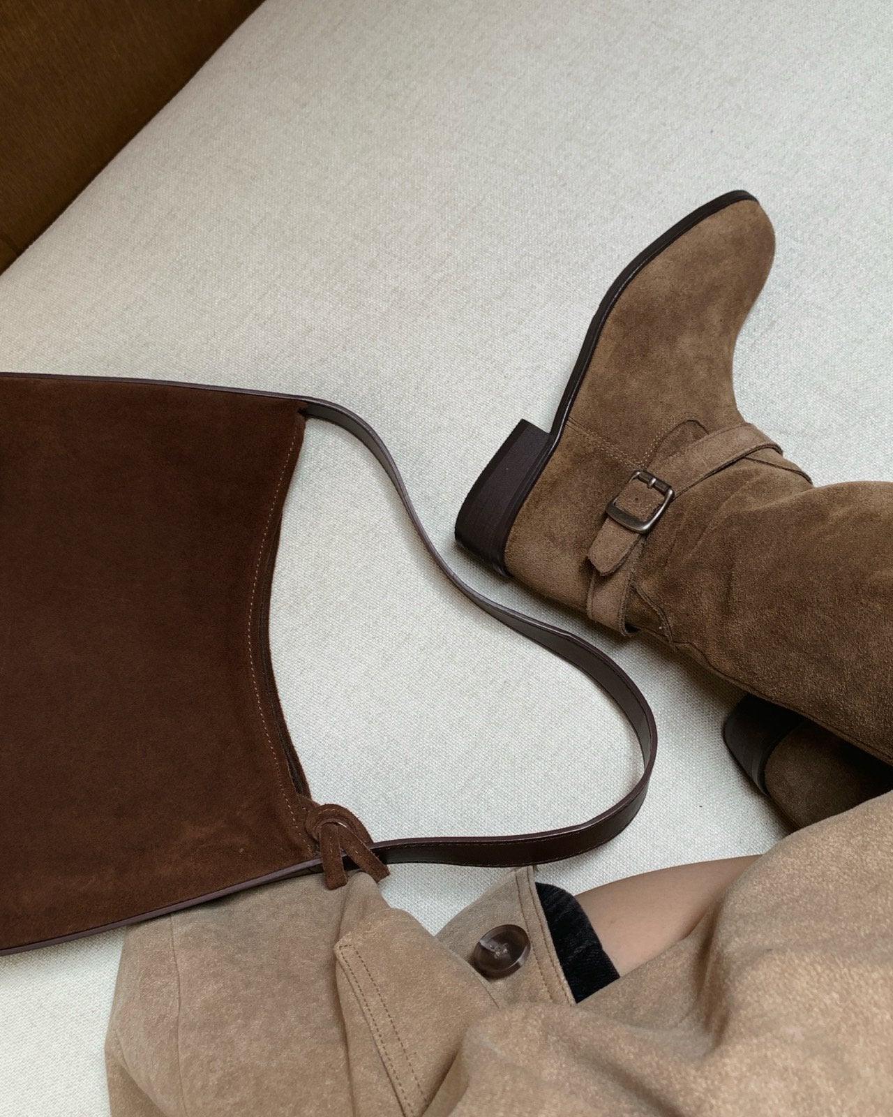 Dual Mood Leather long boots