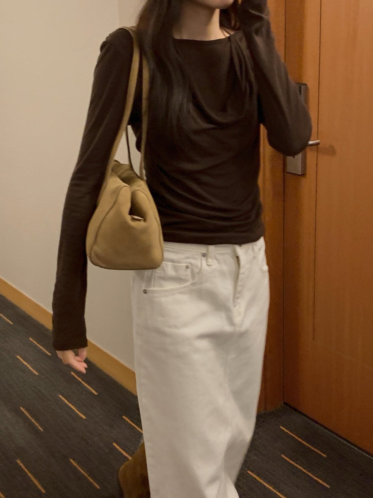 Halter layered T-3col
