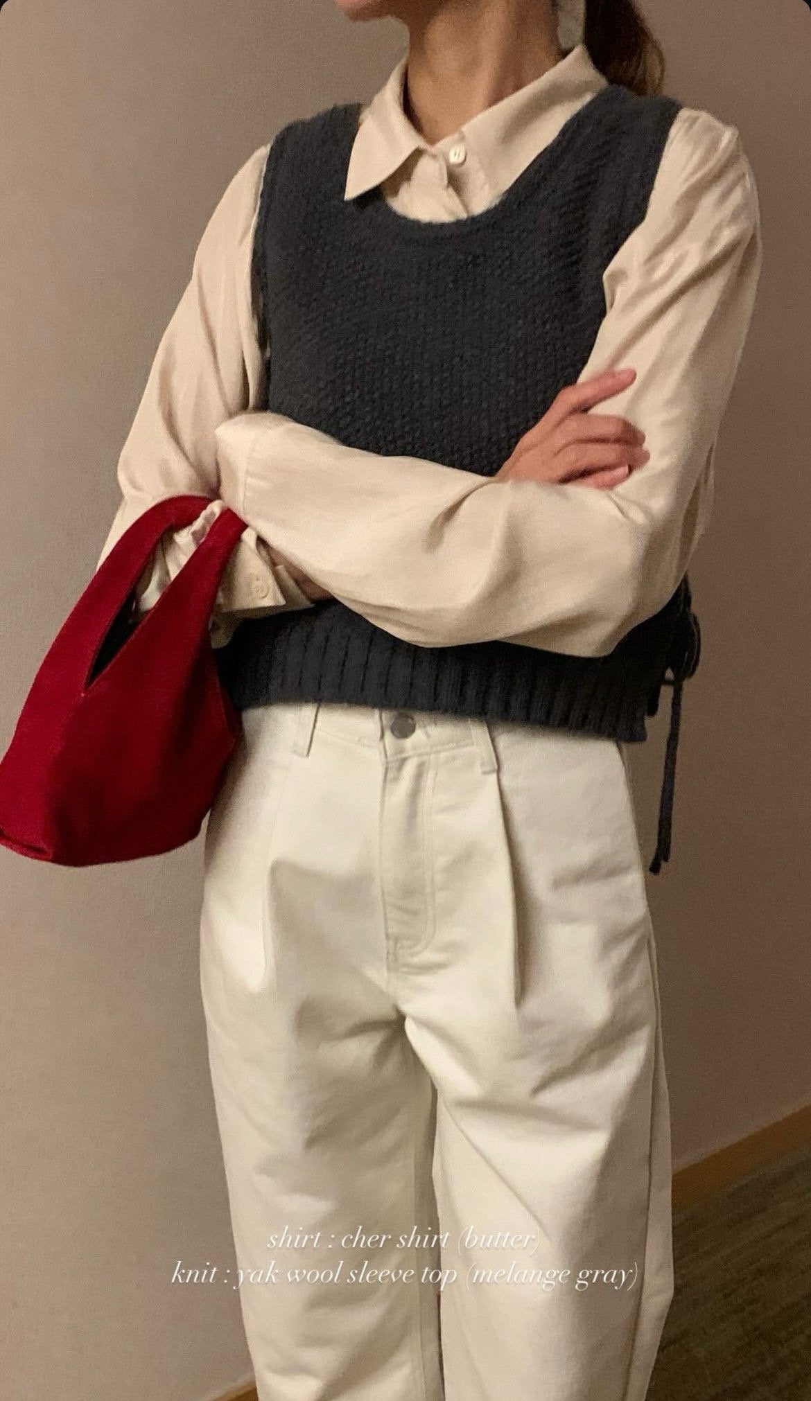 deondo yak wool vest-3col
