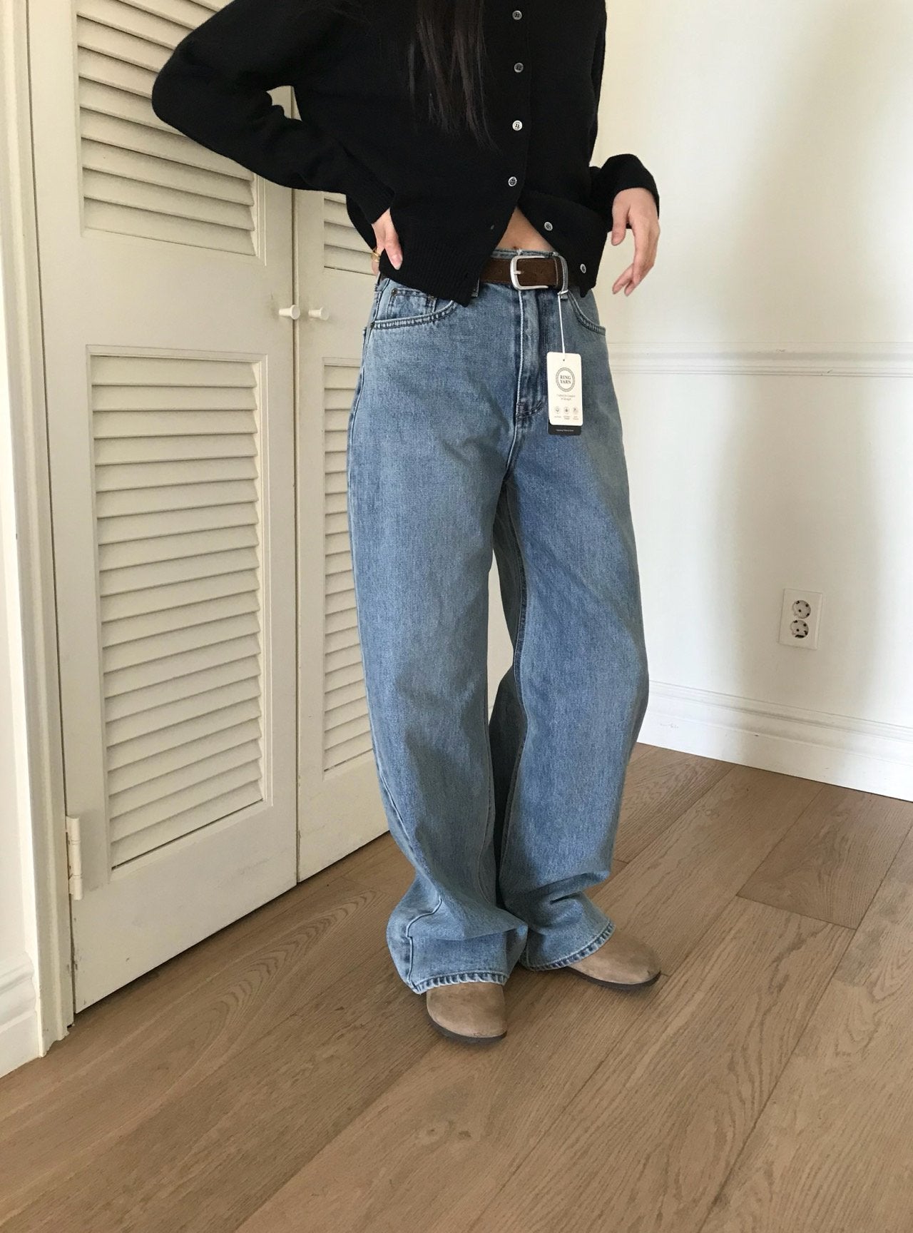 deondo autumn wide denim