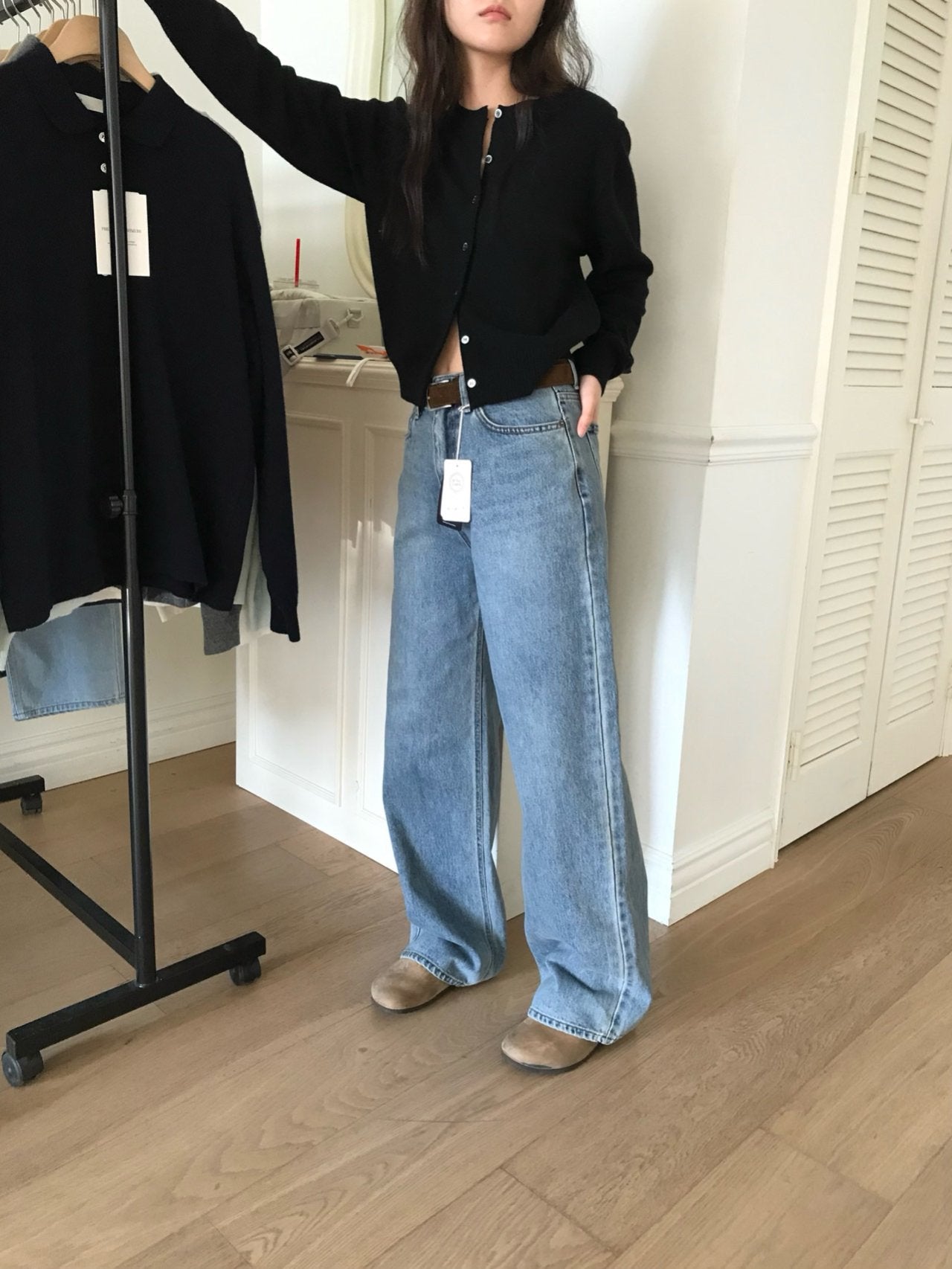 deondo autumn wide denim