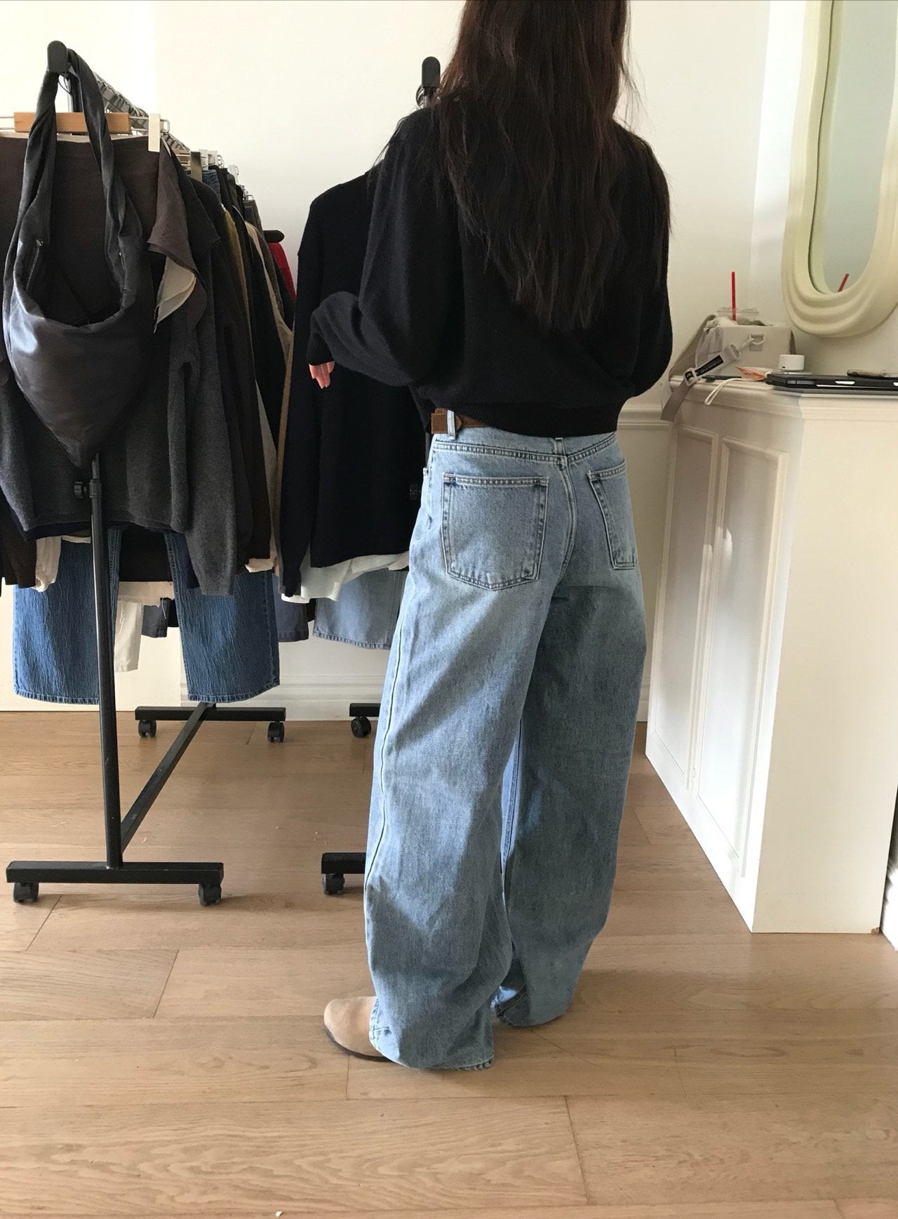 deondo autumn wide denim