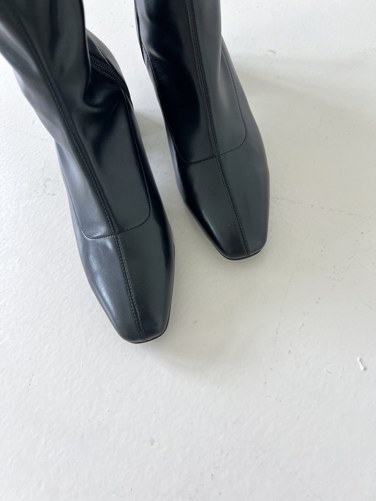 spandex 7cm boots