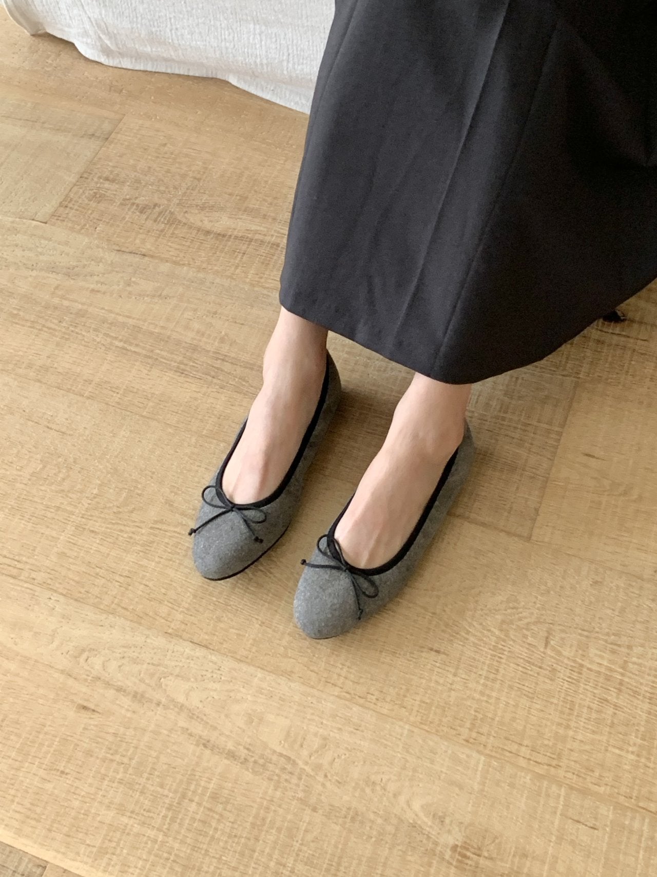 crumpled ribbon flat