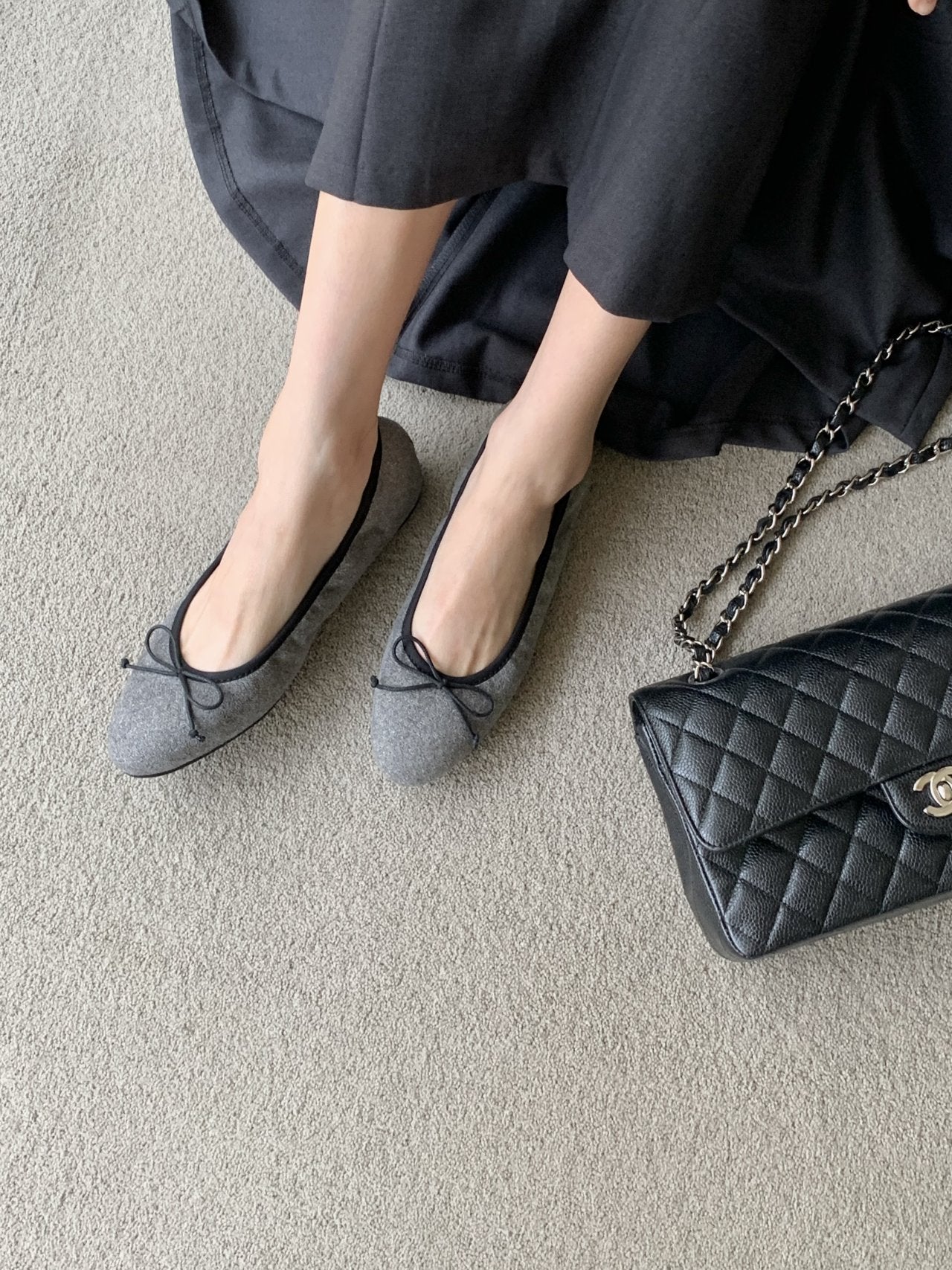 crumpled ribbon flat