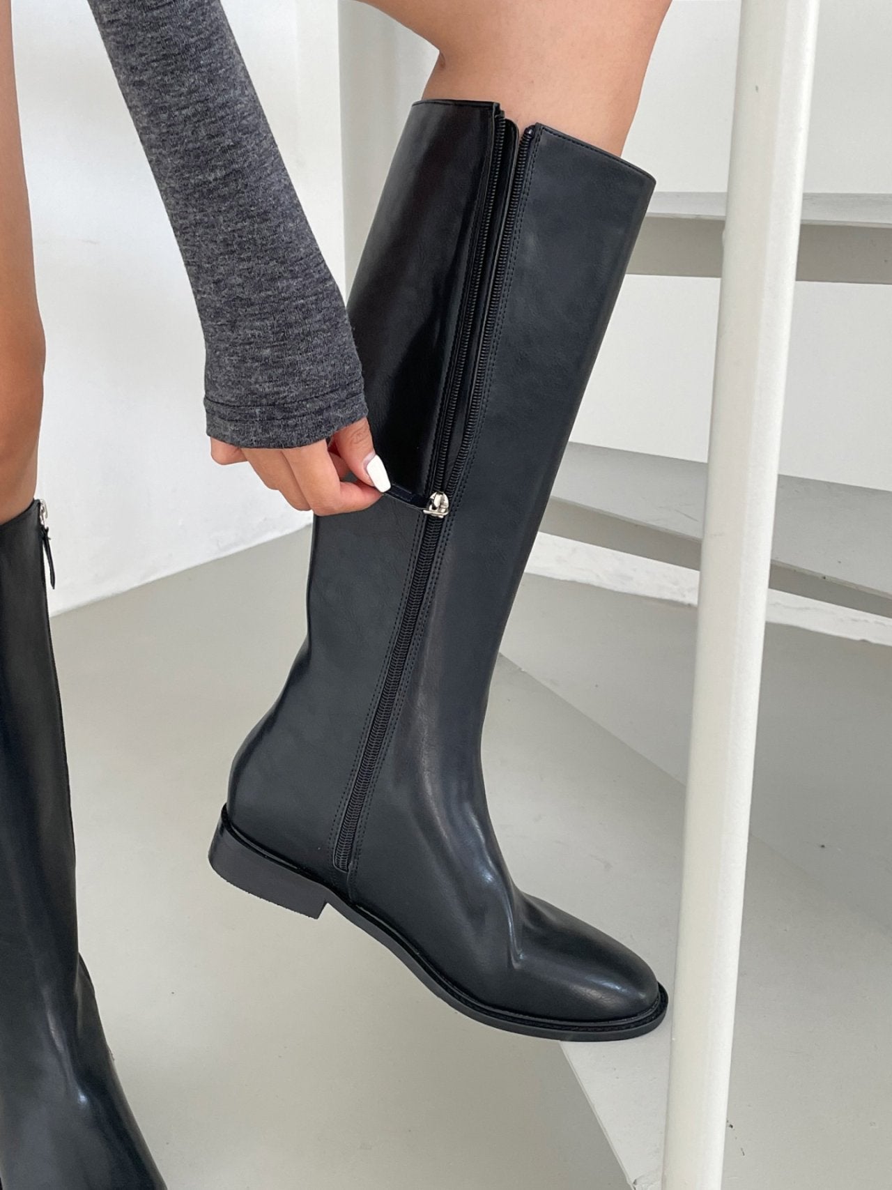 Basic Slim Line Long Boots