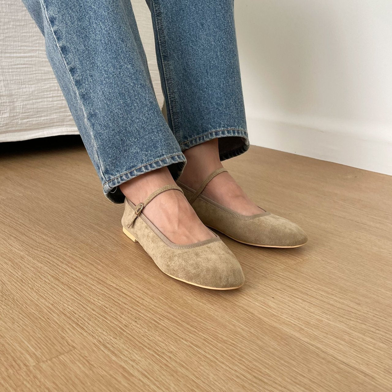 sol suede Flat