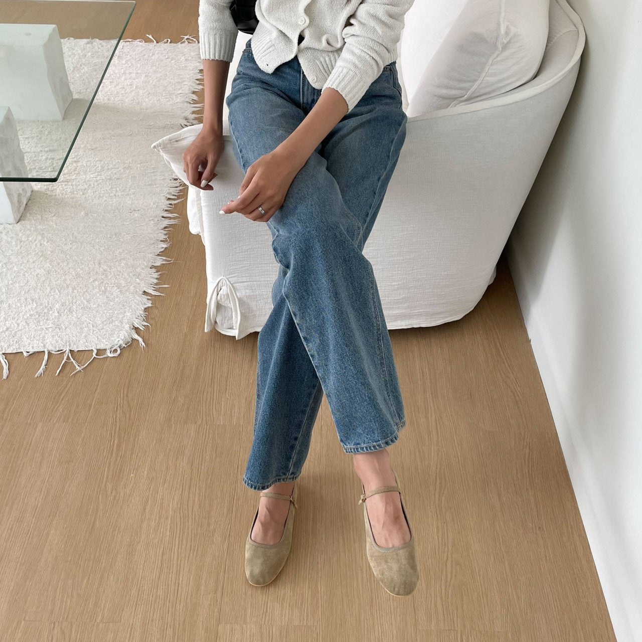 sol suede Flat