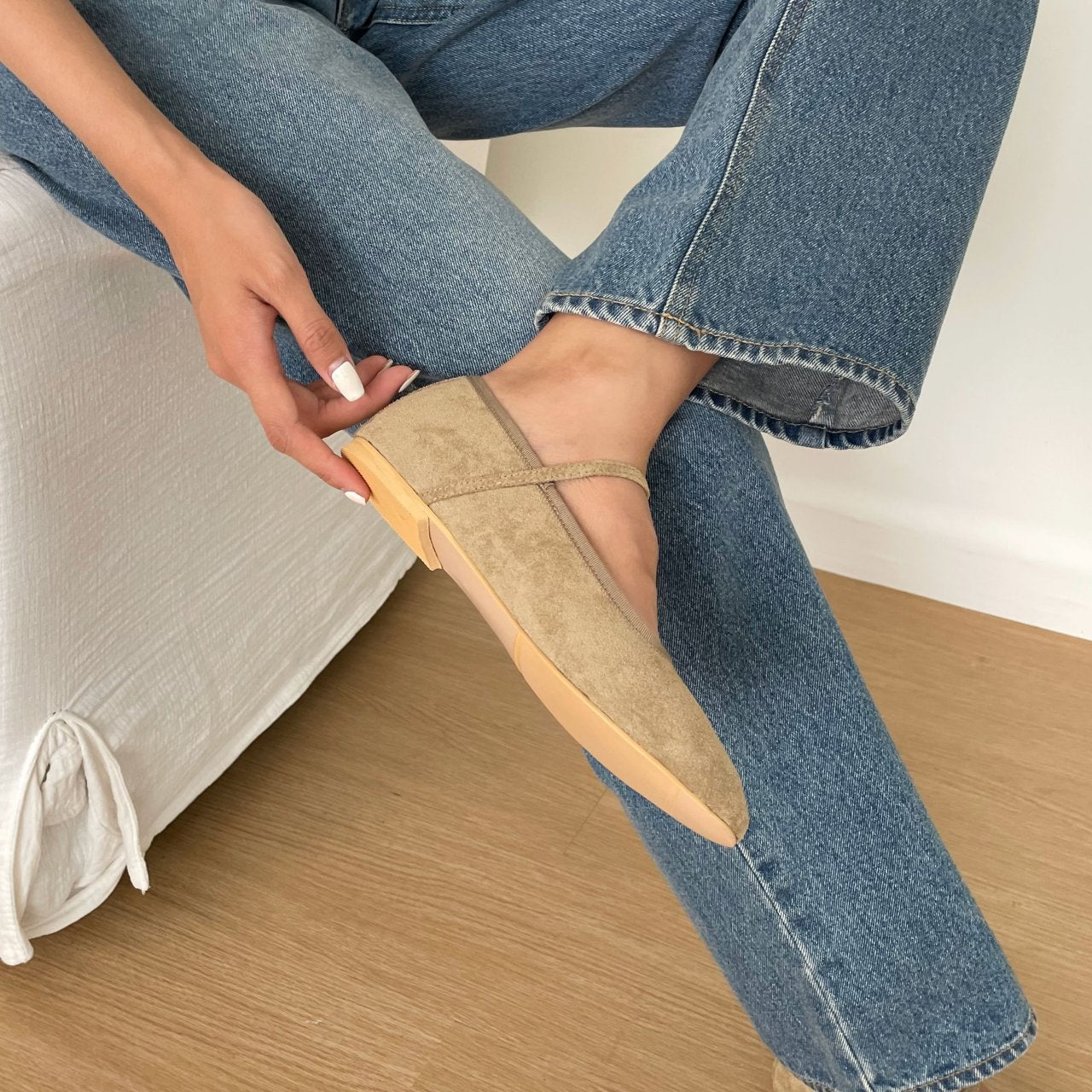 sol suede Flat