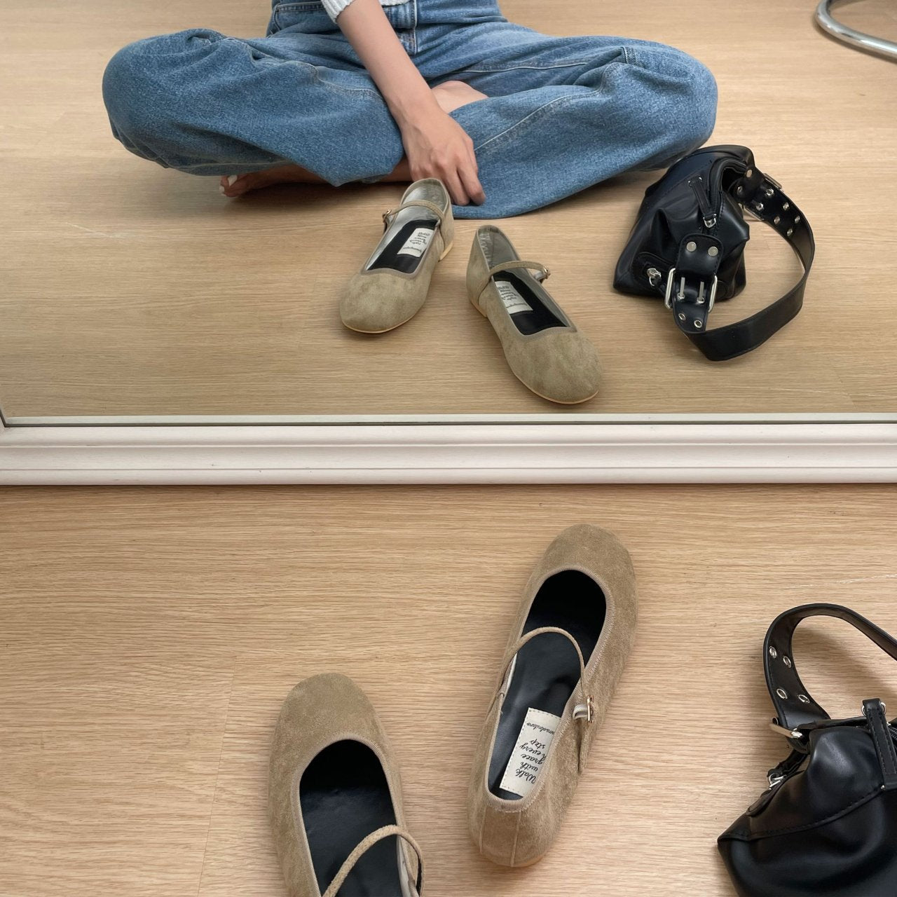 sol suede Flat