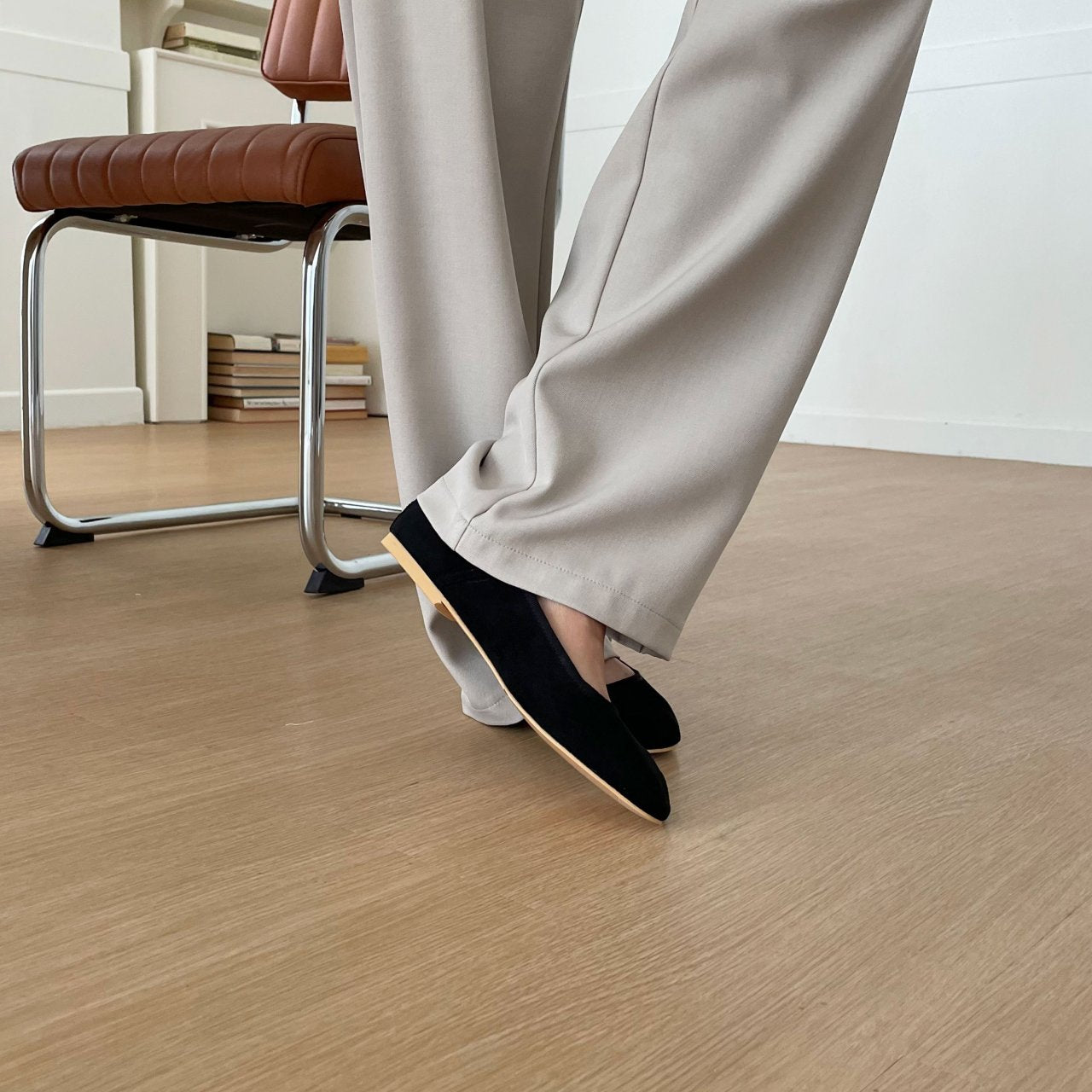 sol suede Flat