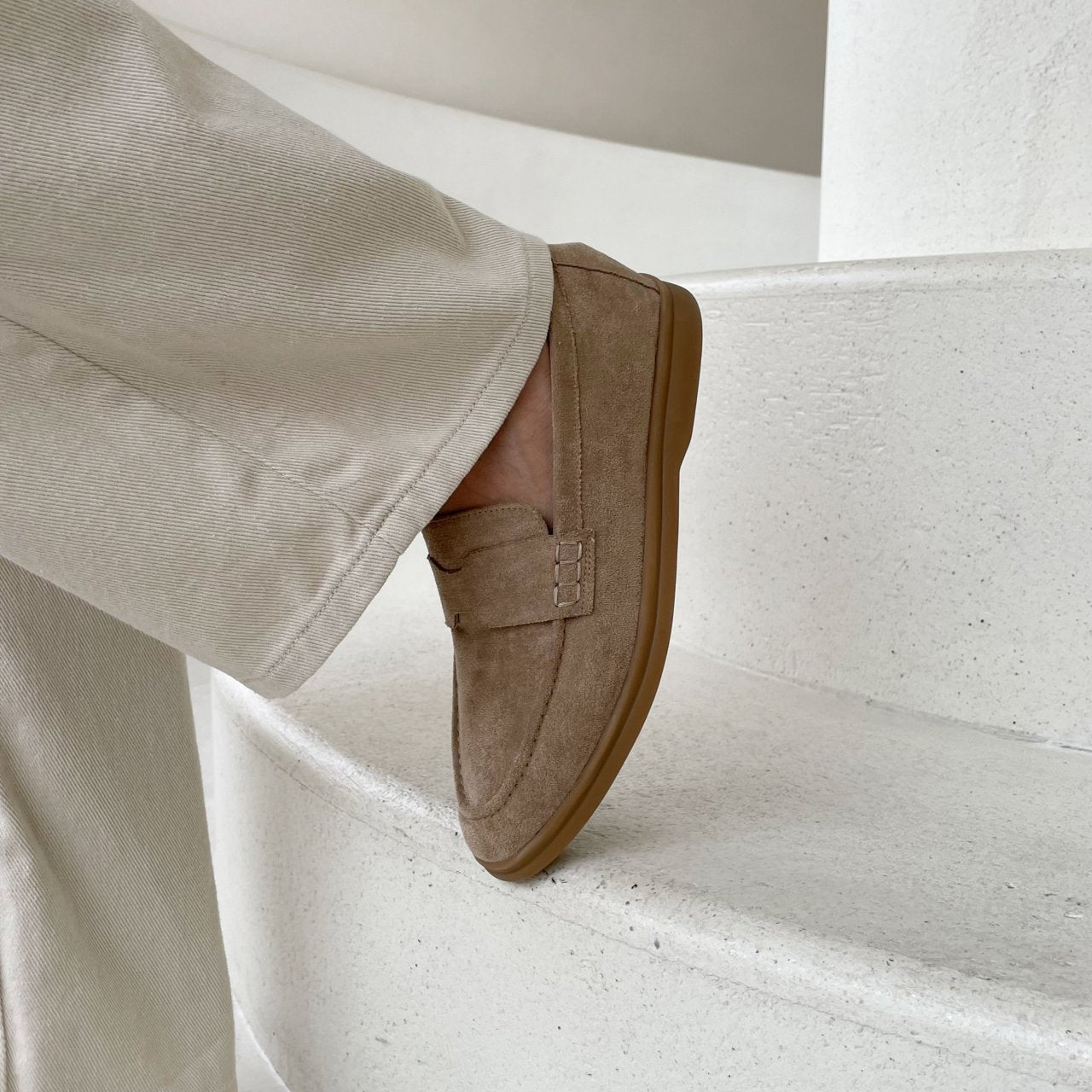 sol Daily suede loafers