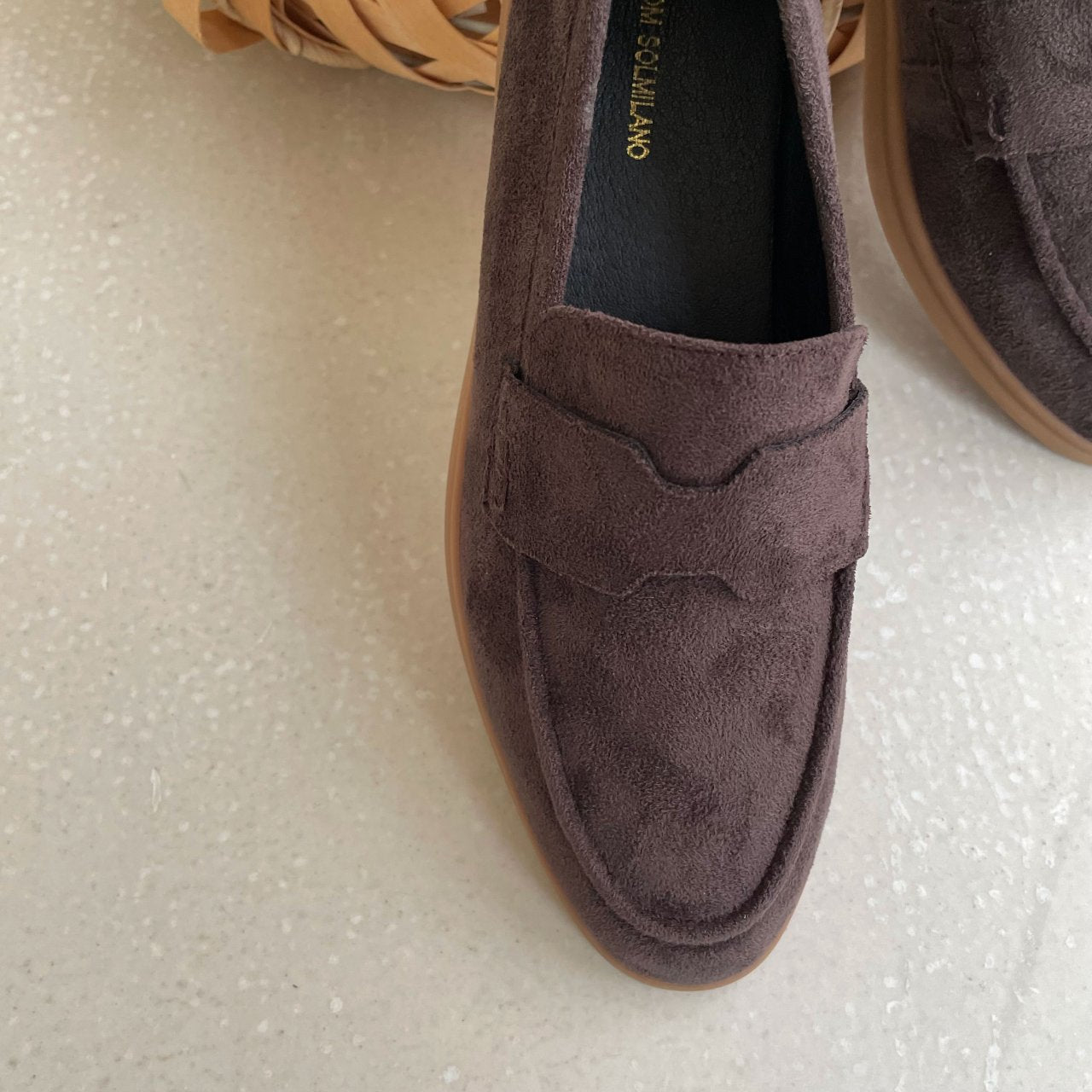 sol Daily suede loafers