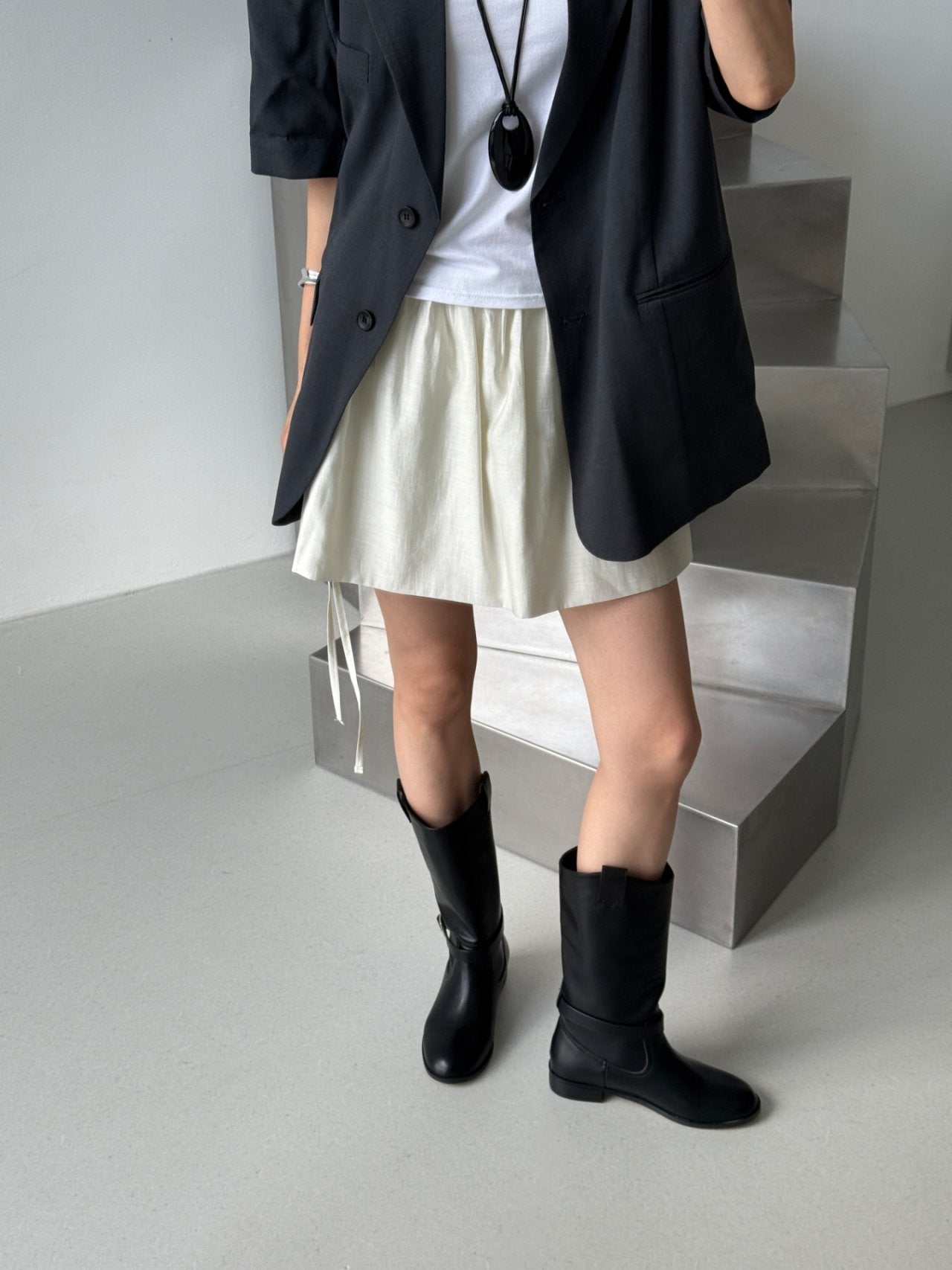 Western Classic Middle Boots