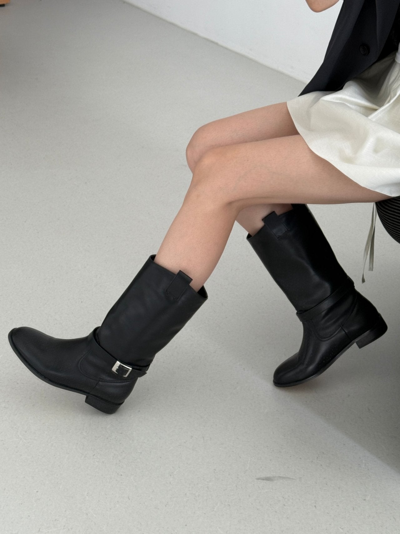 Western Classic Middle Boots
