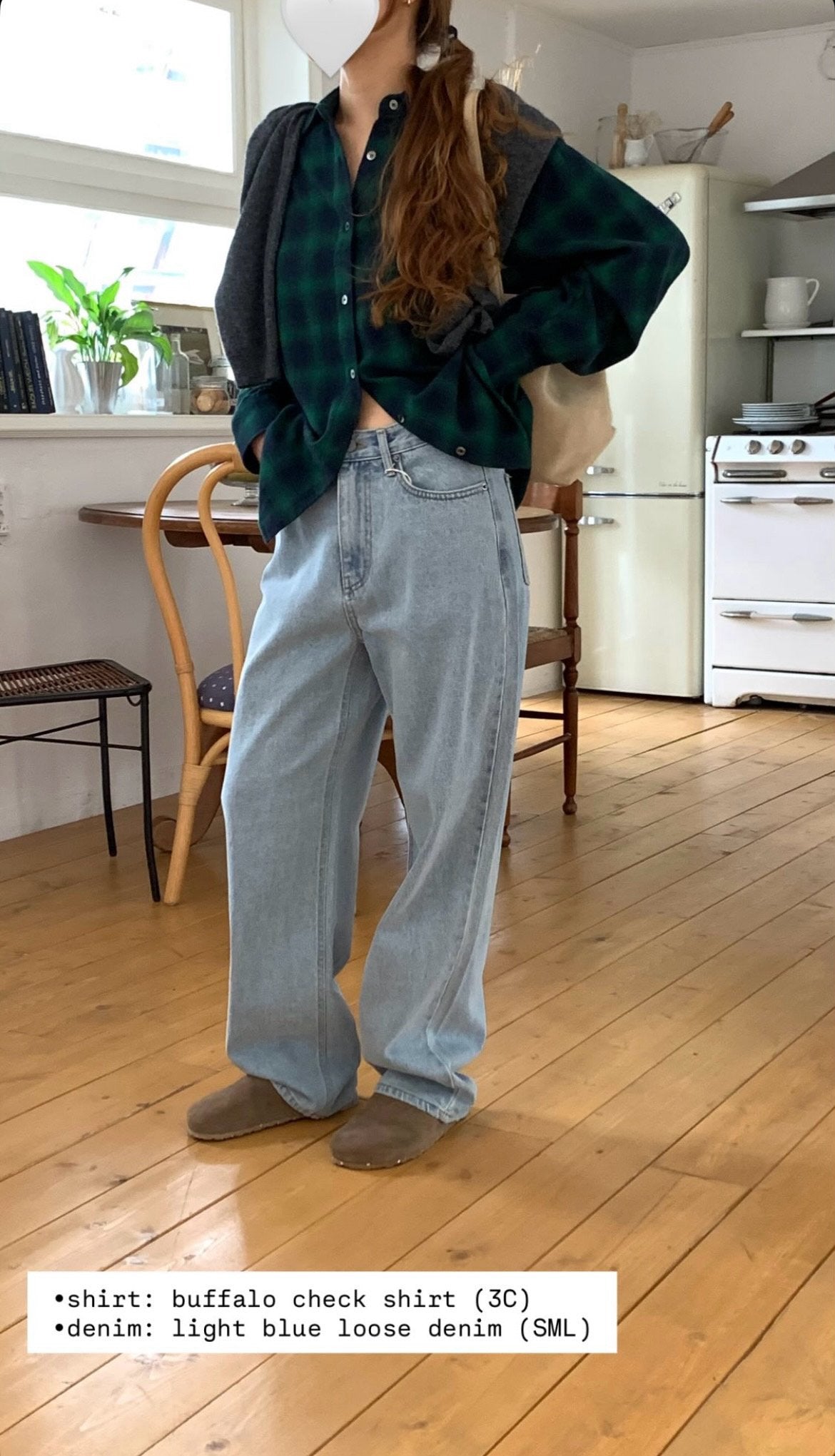 Buffalo check shirt-3col