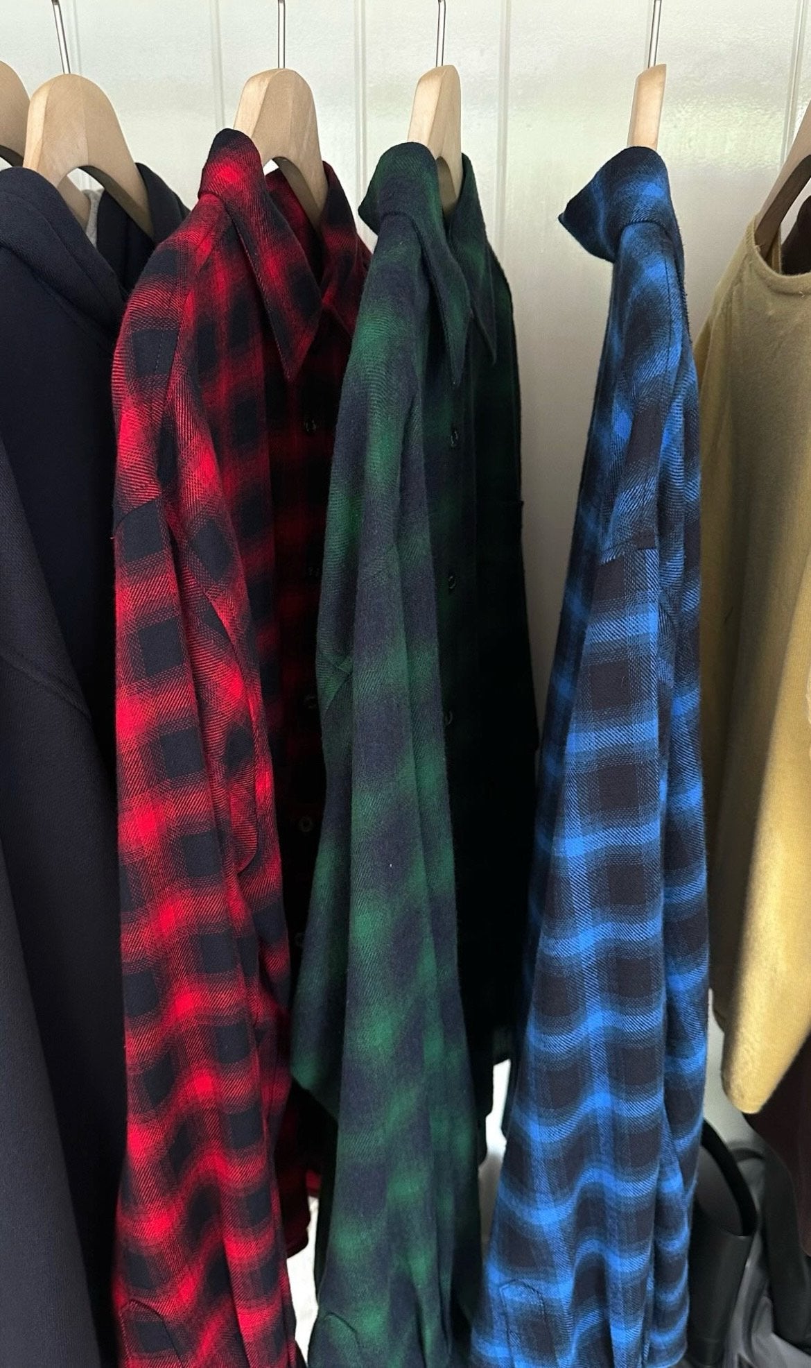 Buffalo check shirt-3col