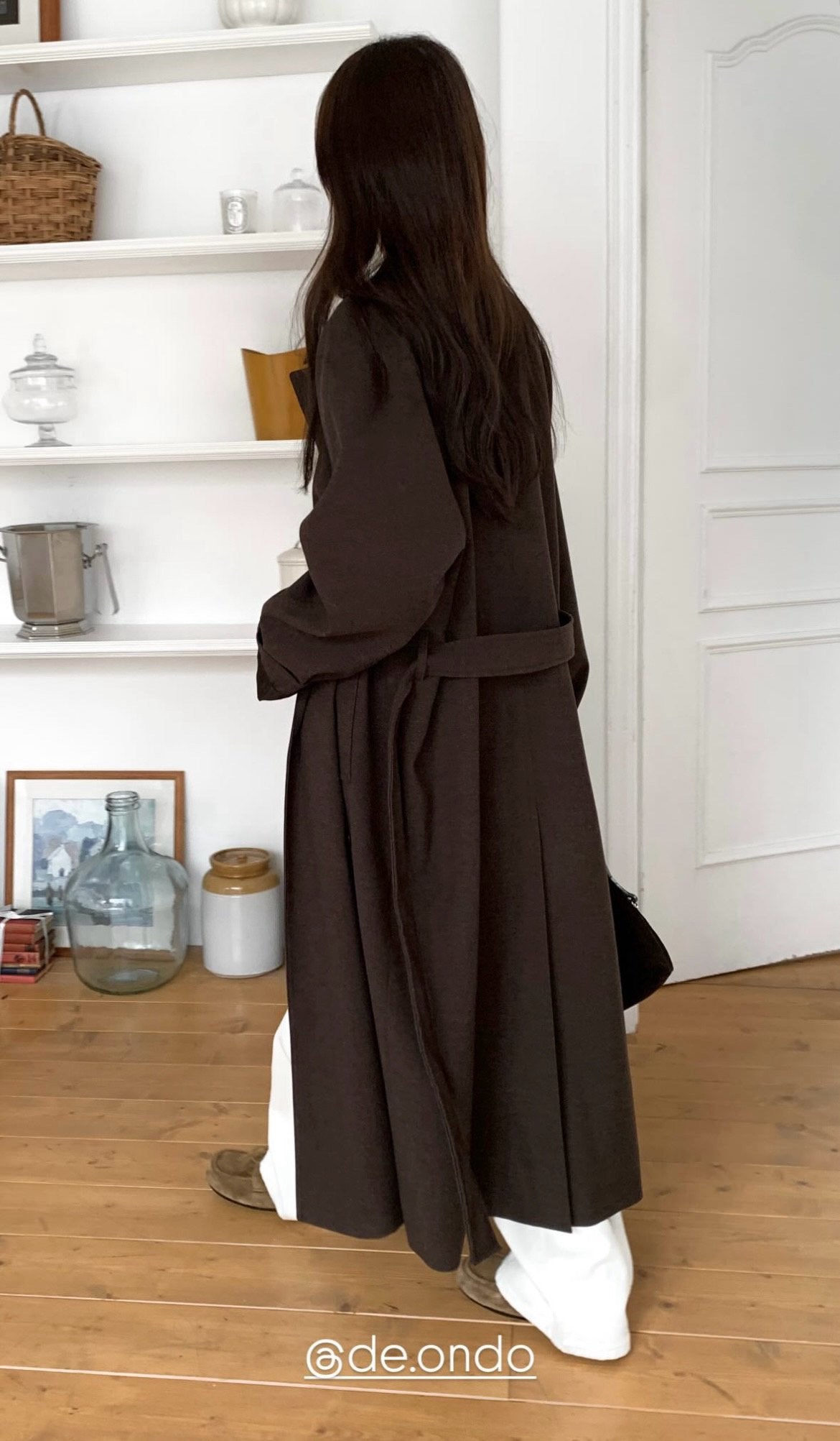 Willow double trench coat-2col