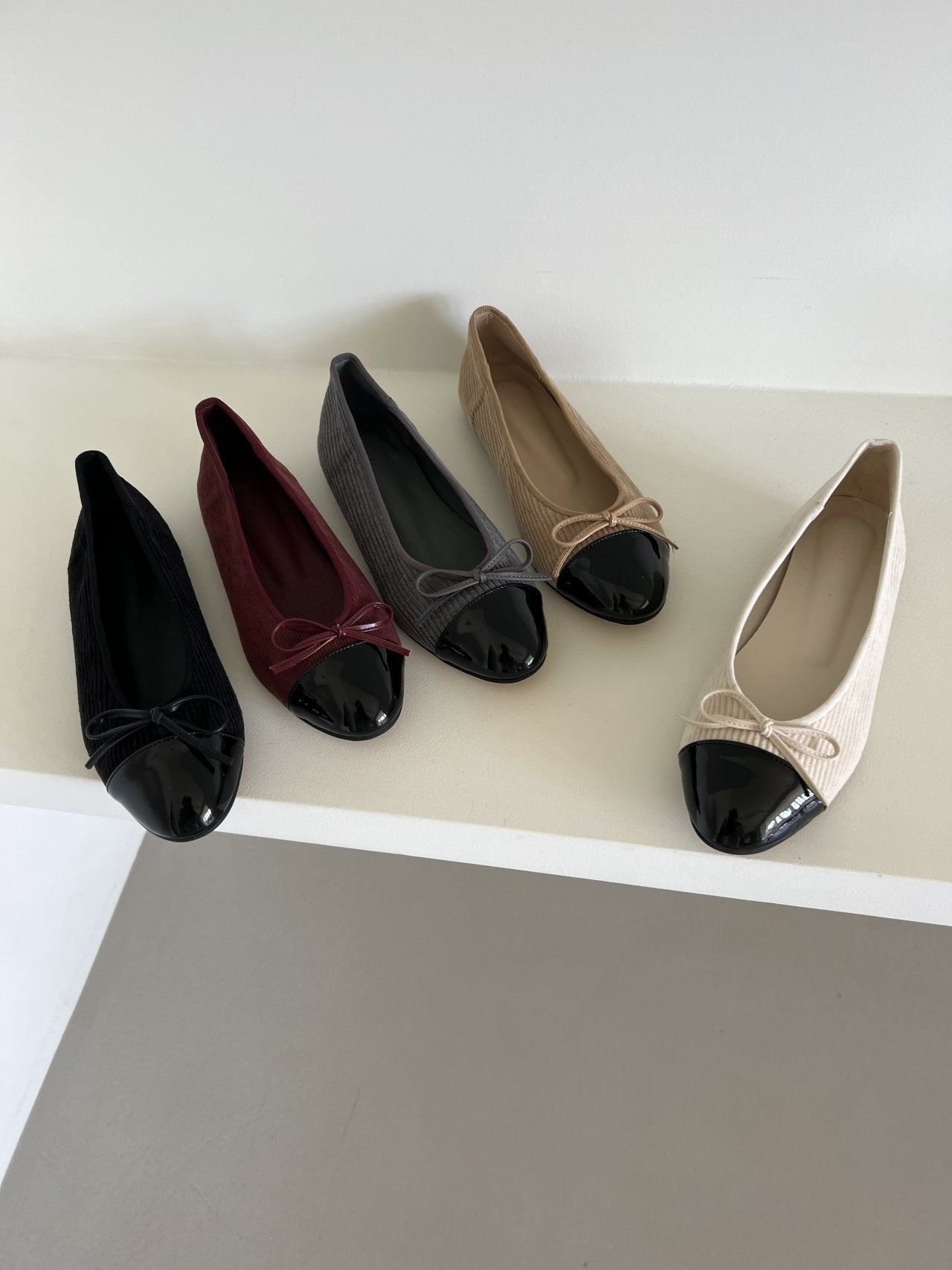 Corduroy Ribbon Flat