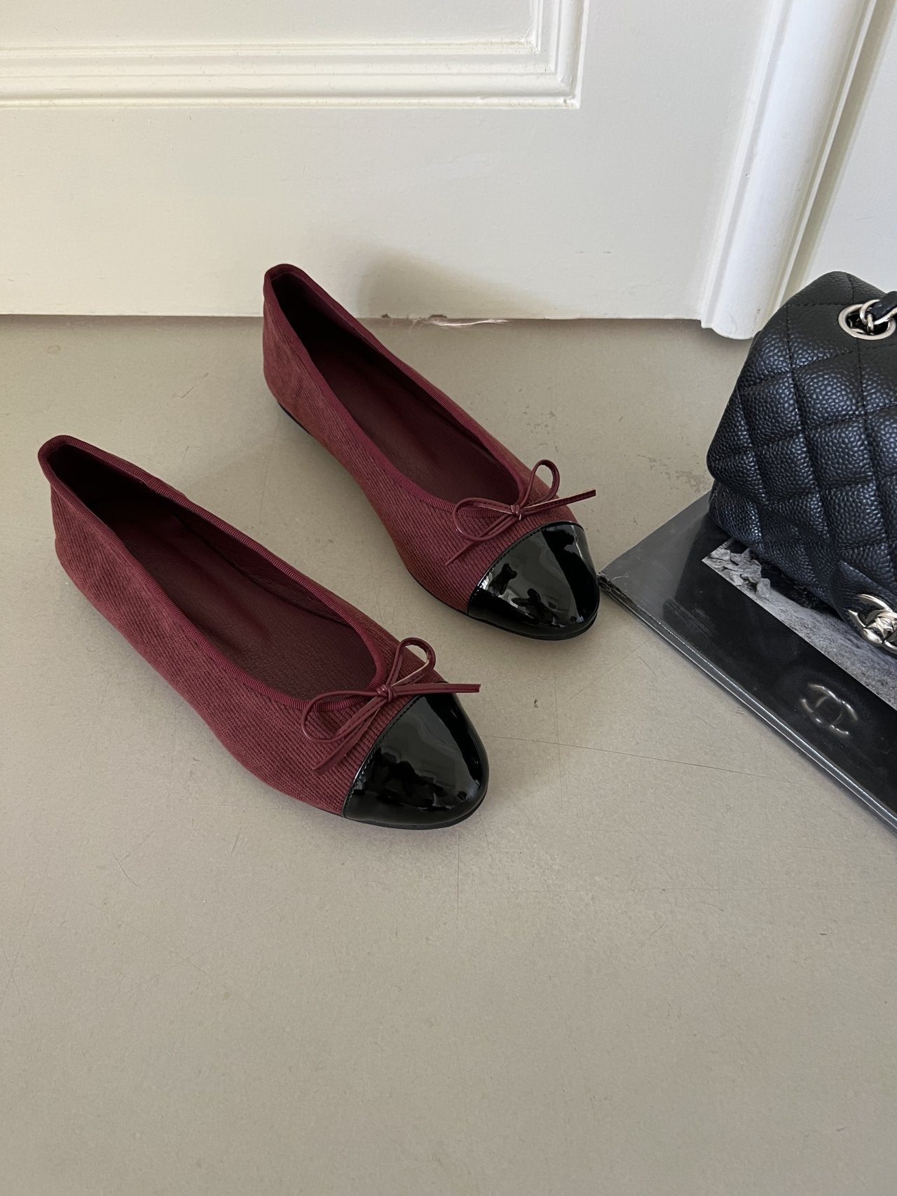 Corduroy Ribbon Flat
