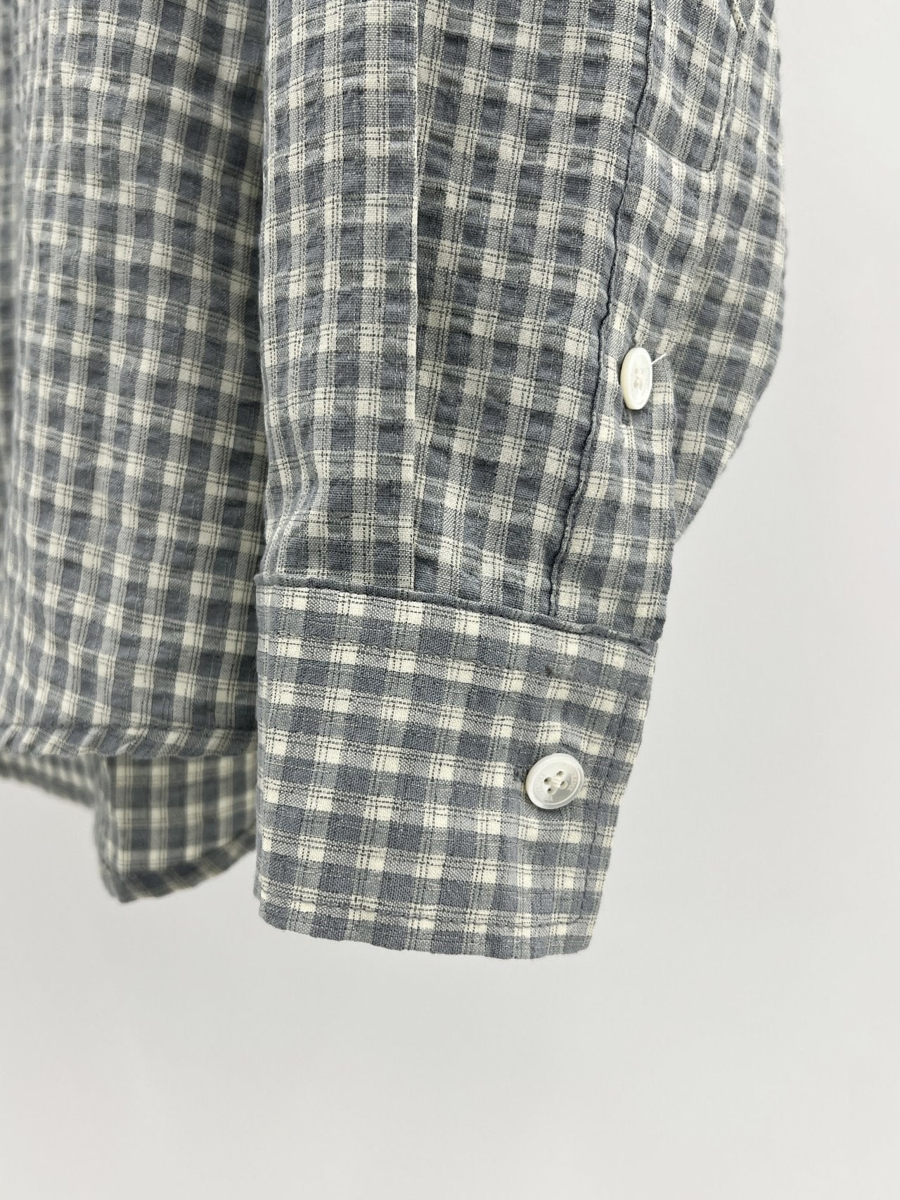 Ruen soft check shirt-2col