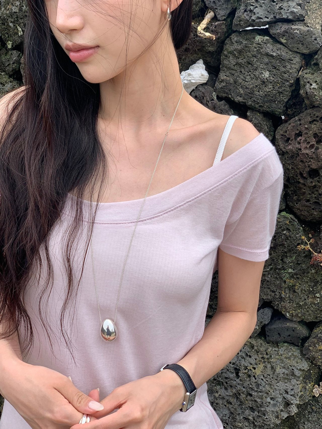 Lena Off-shoulder T-4col