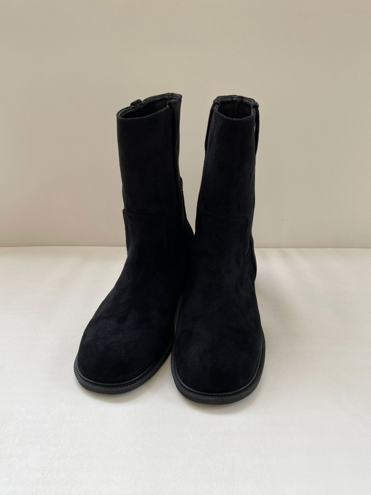 Daily Suede Middle Boots