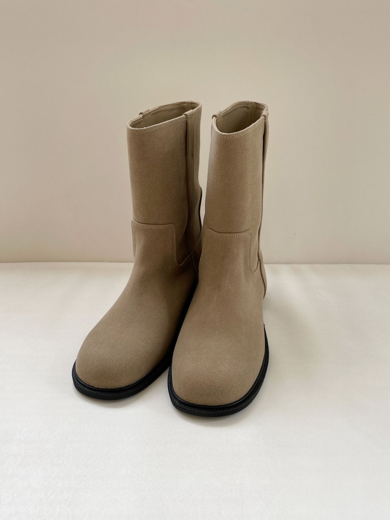 Daily Suede Middle Boots