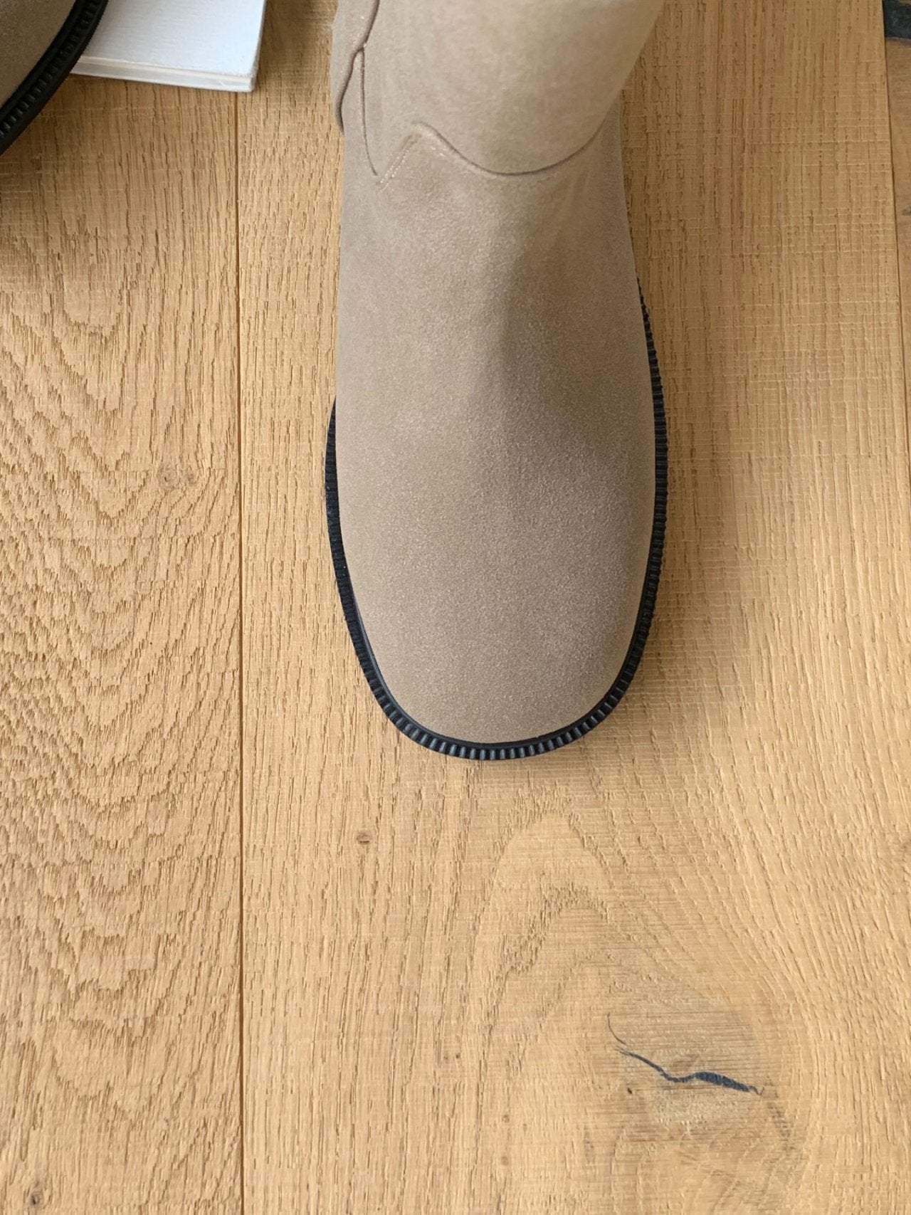 Daily Suede Middle Boots