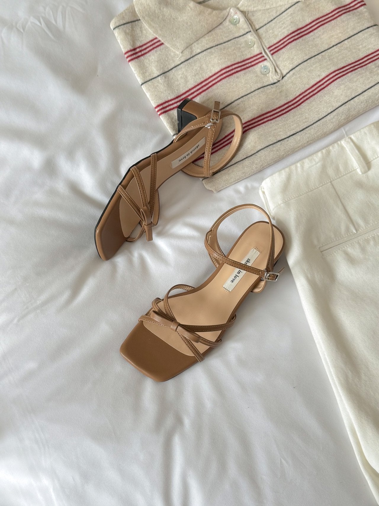 Elin Ribbon Sandal