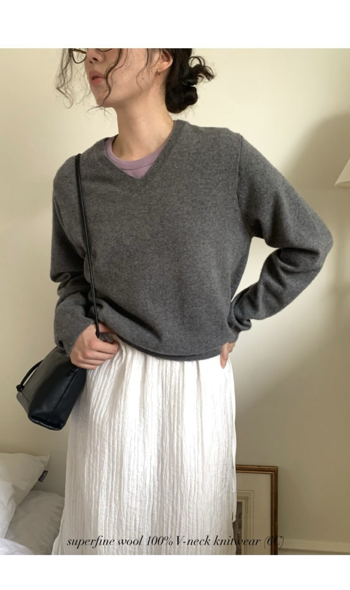 Deondo fine wool v knit-6col