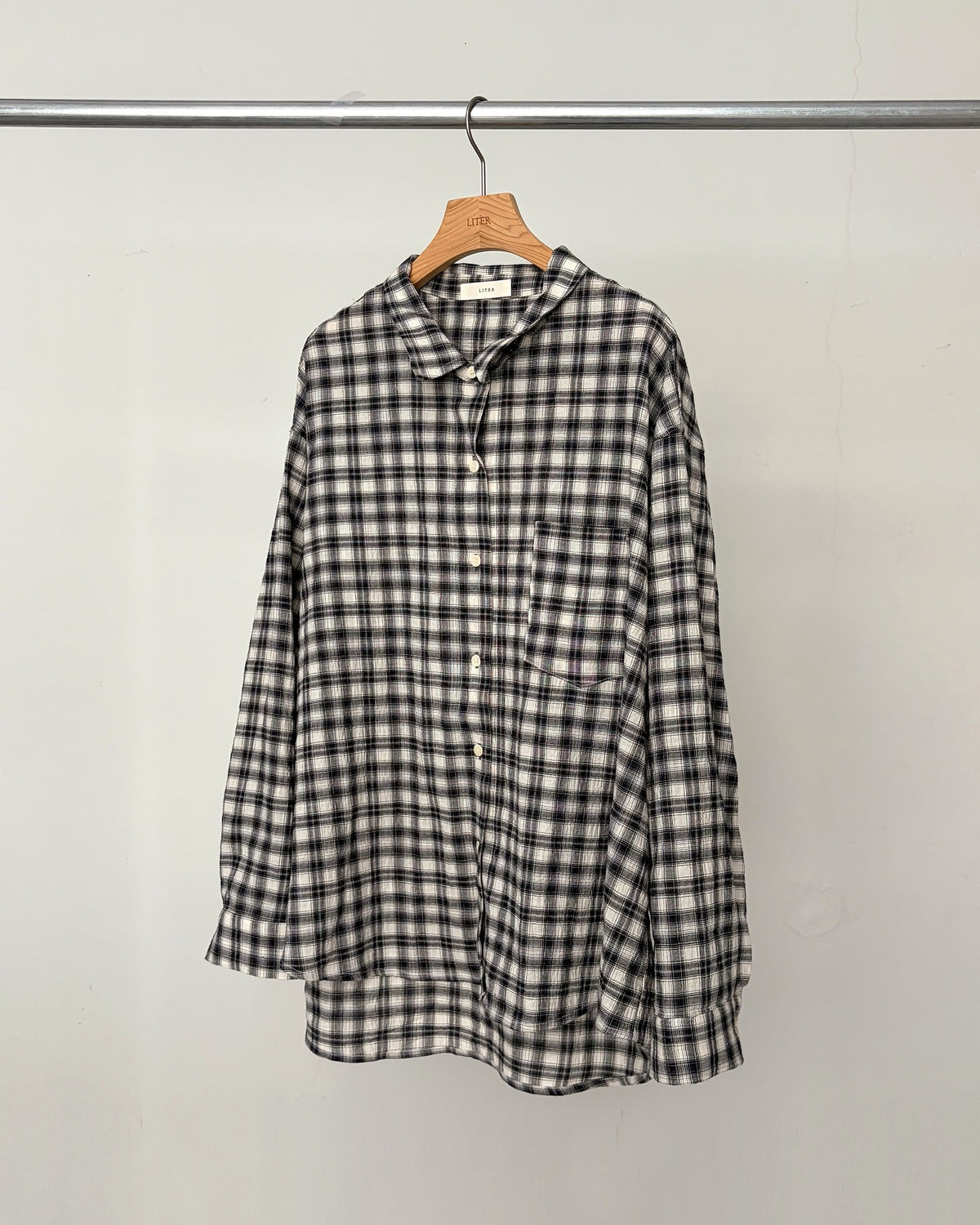 liter london check shirt