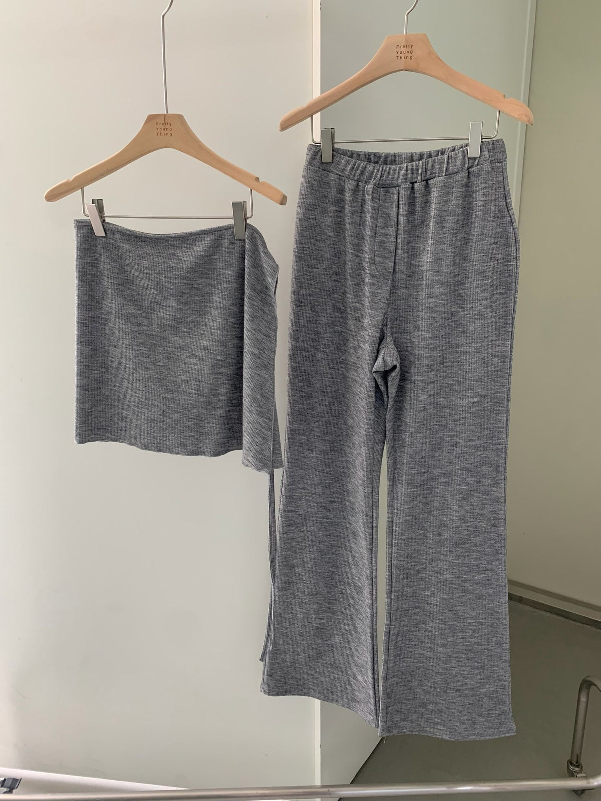 winter wrap pants set-2col
