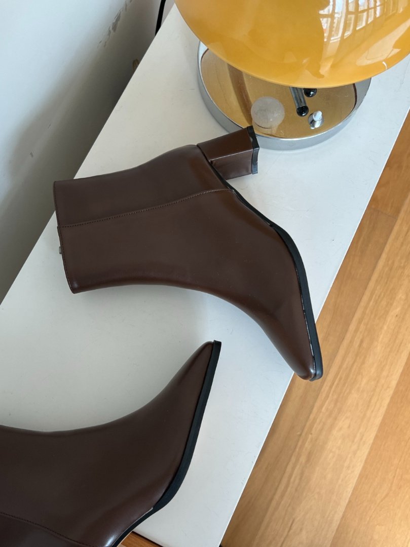 Square heel ankle boots-3col