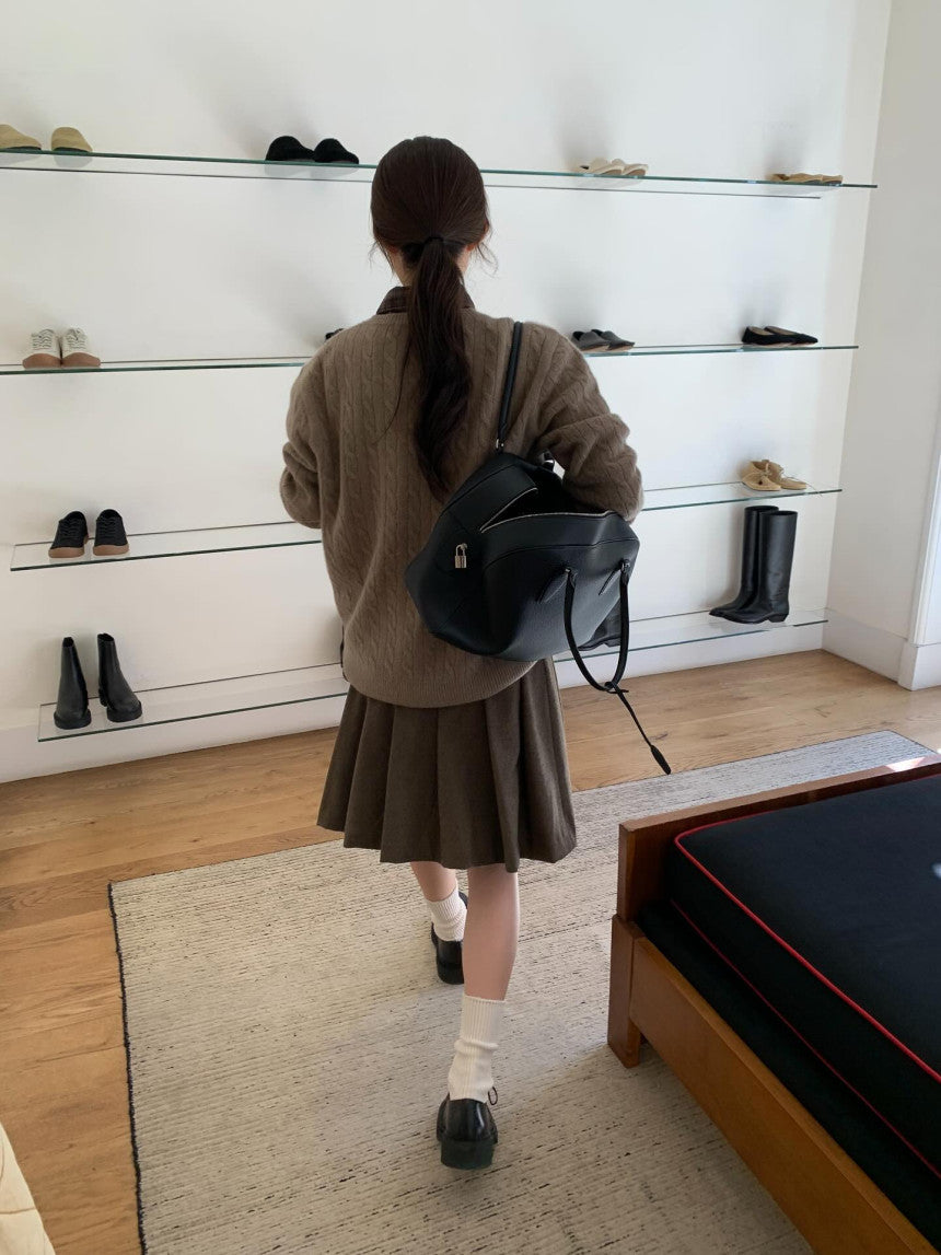 Marong cable knit-4col