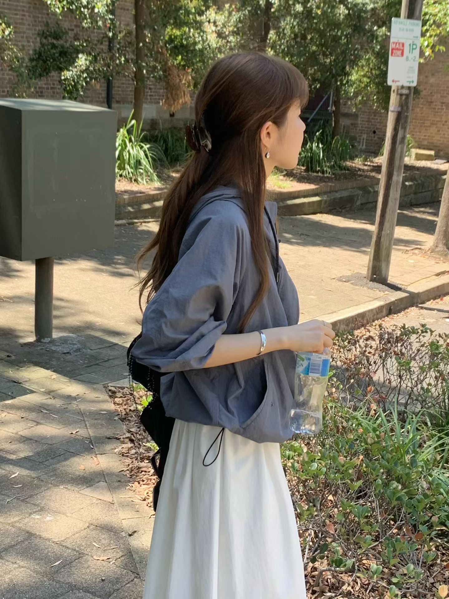 Ounce shine hood jumper-2col