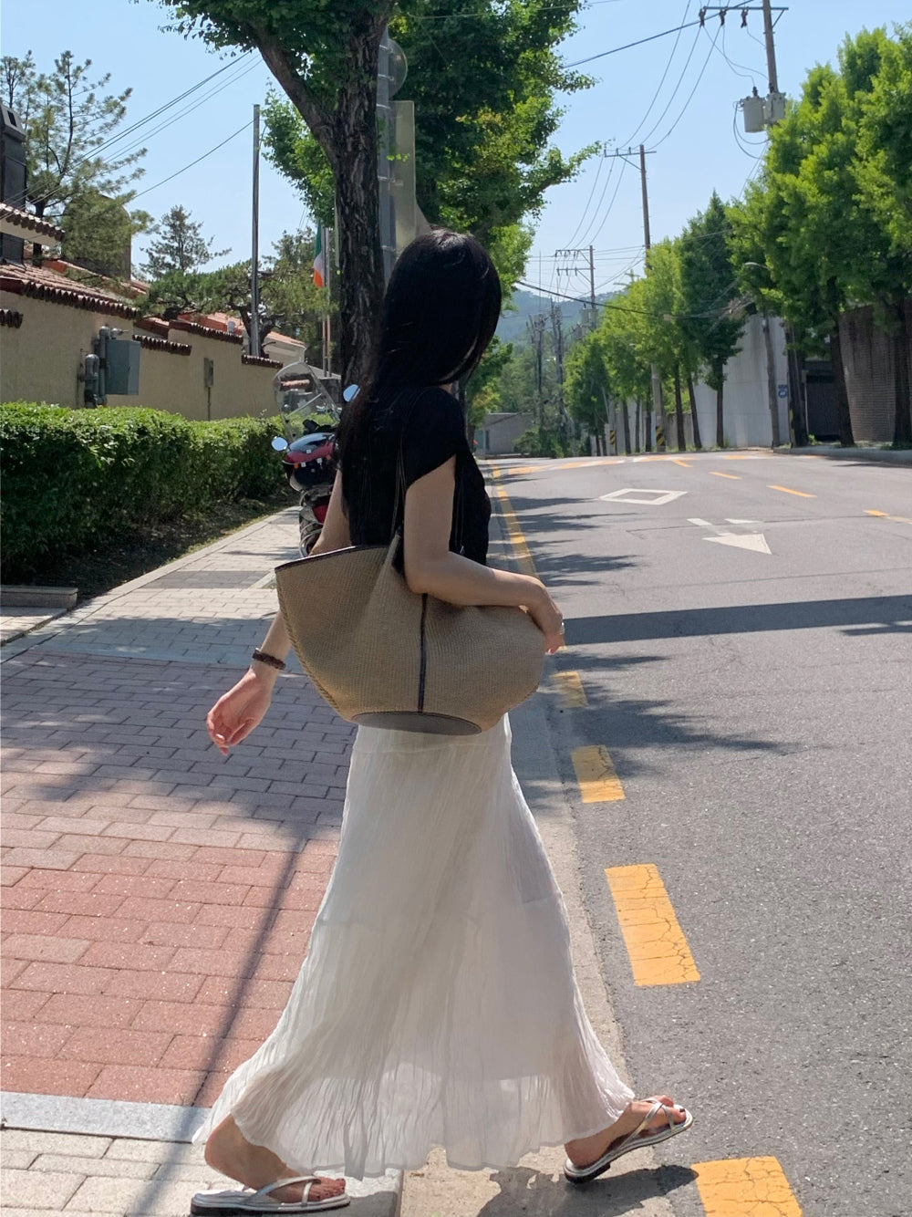 muse wrinkle skirt