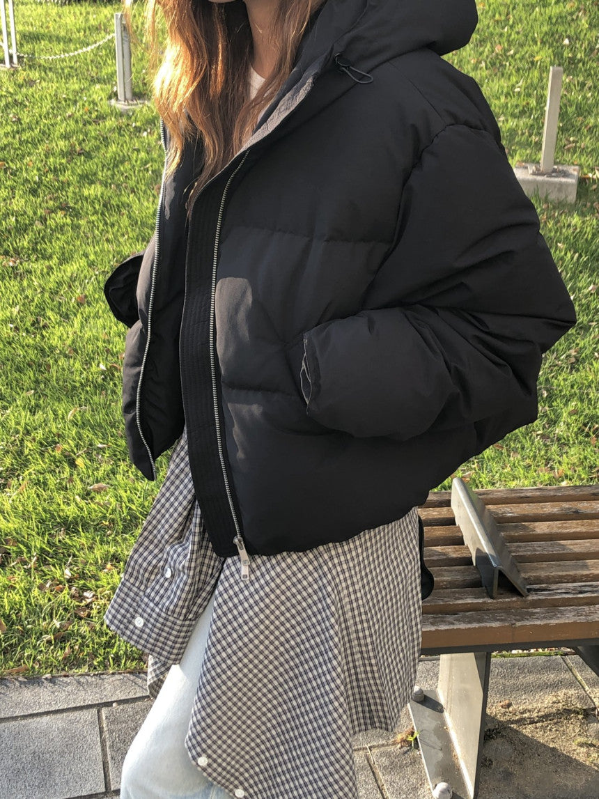 Noa hood duck down padding-3col