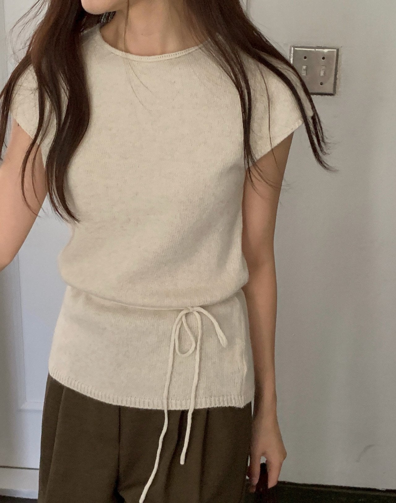Fox belt knit-3col