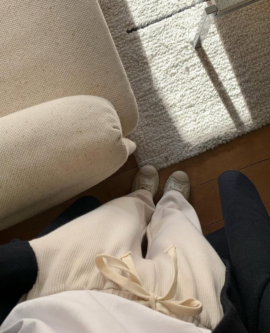 winter gimo Relaxed pants-4col