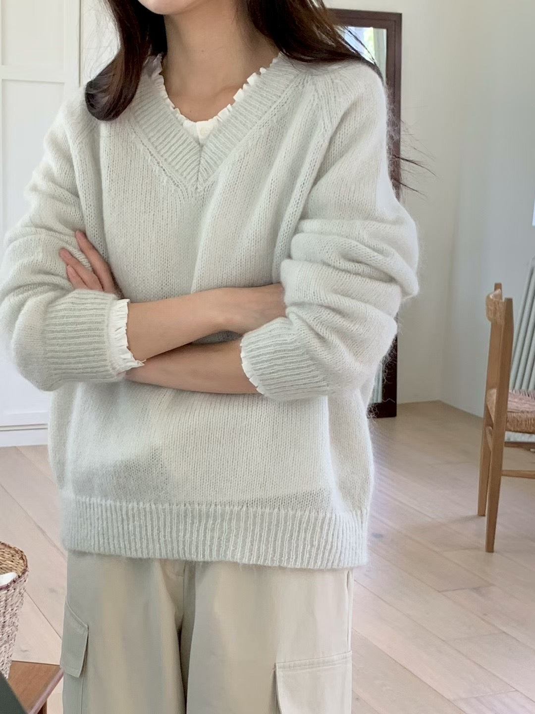 Blasom Mohair knit-4col