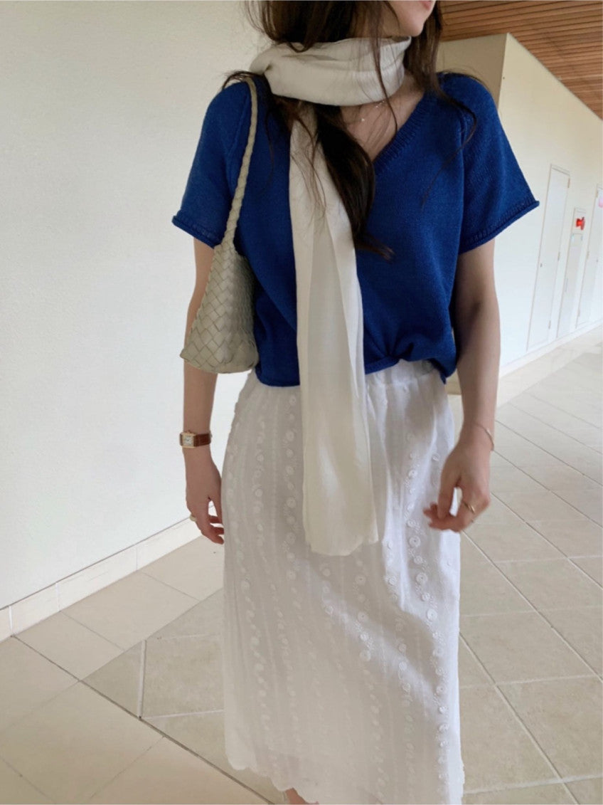 mare flower skirt