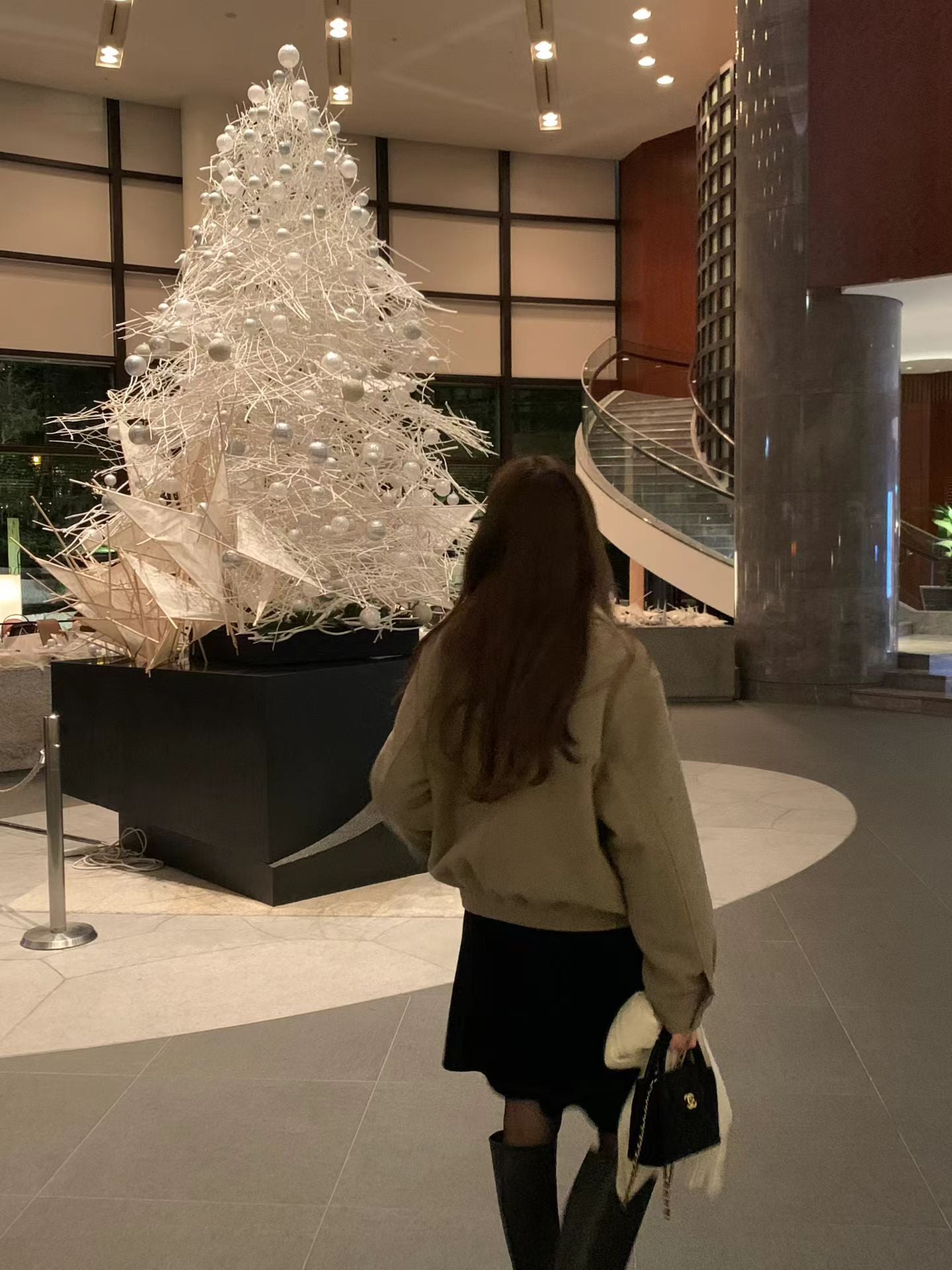 Ounce teddy wool fur Collar jacket-2col